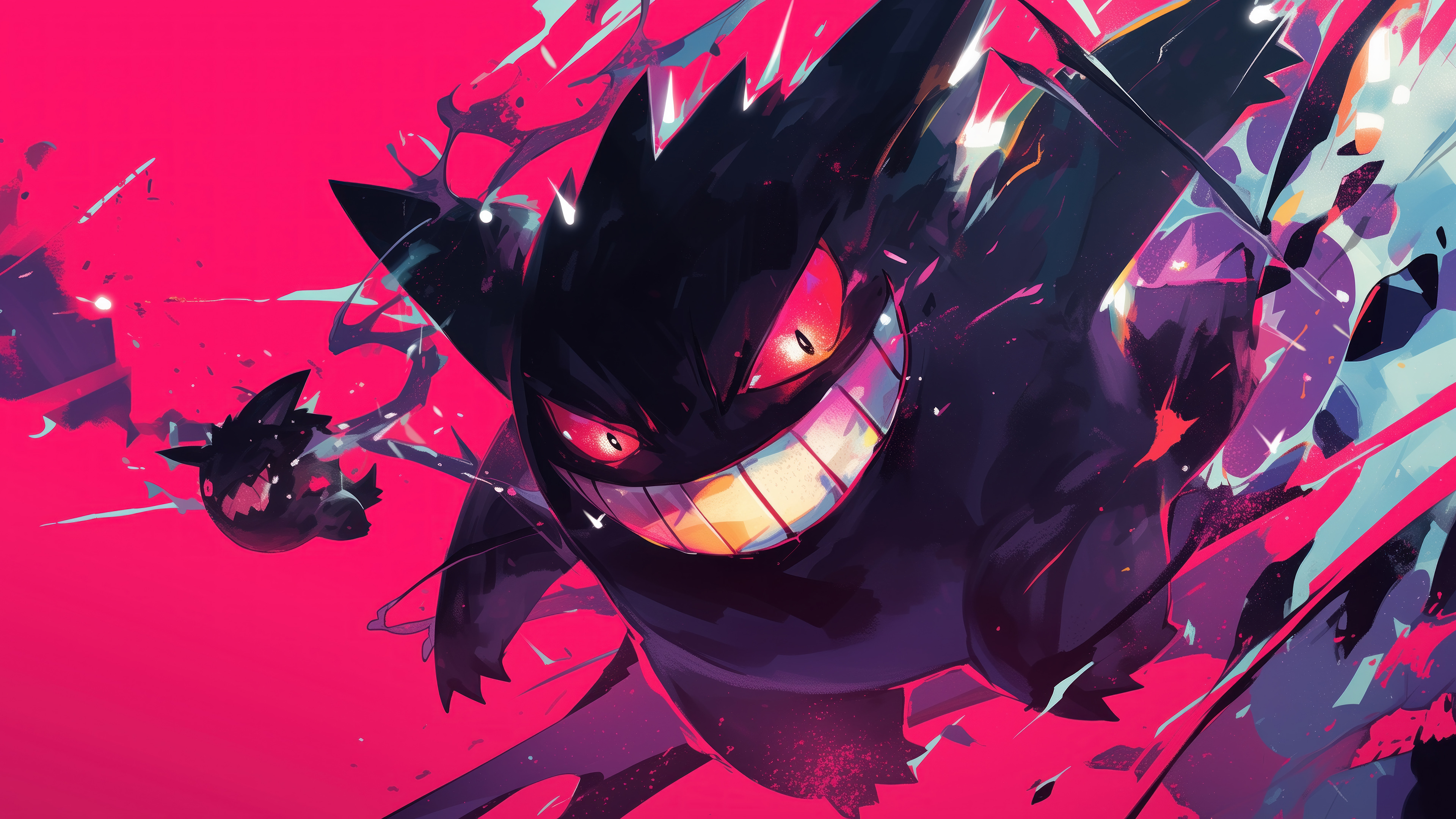 Gengar Pokemon Wallpaper 4K HD PC a