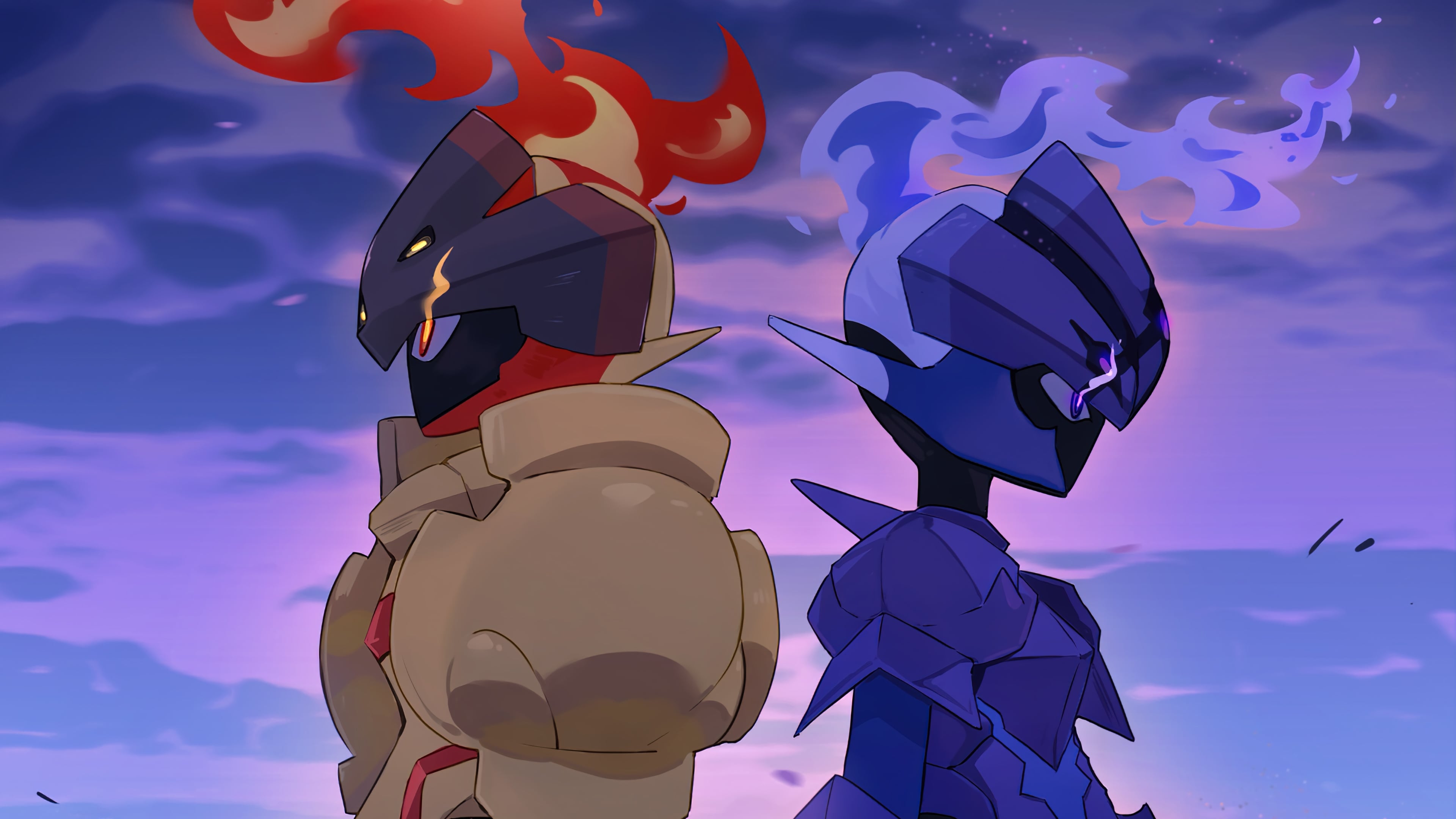 Armarouge from Pokemon Anime Wallpaper 4k for Desktop