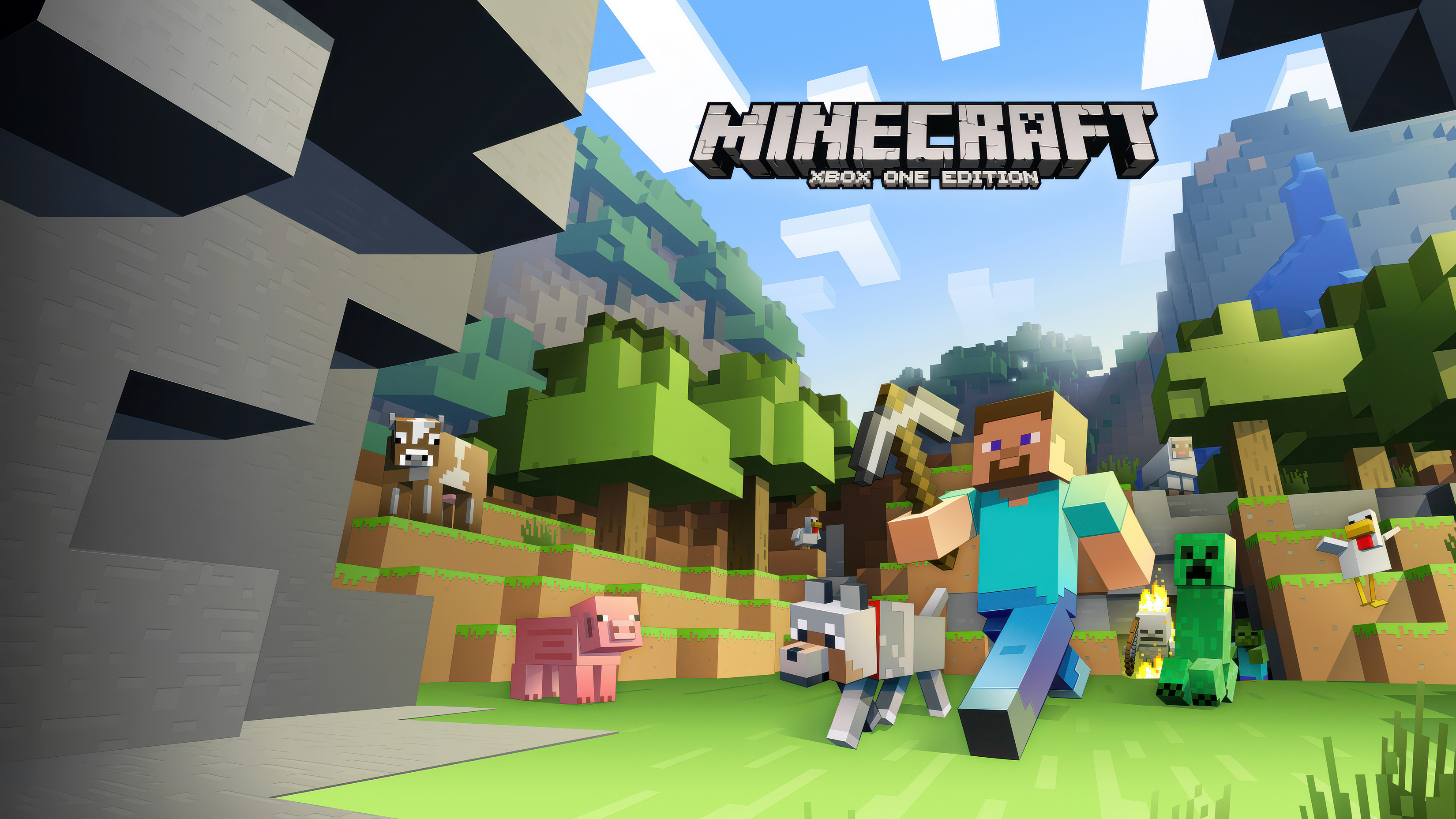 Minecraft Xbox Games 5K Popular 8K HDR Desktop Wallpaper Background Image For Apple MacBook Air MacBook Pro IMac Windows PC And Linux Computers 4K High Resolution