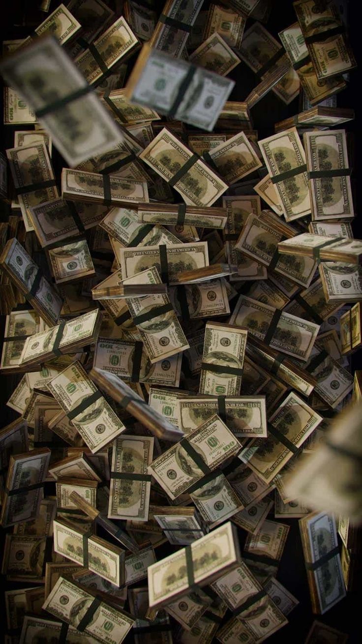 Dollars Stacks iPhone Wallpaper HD