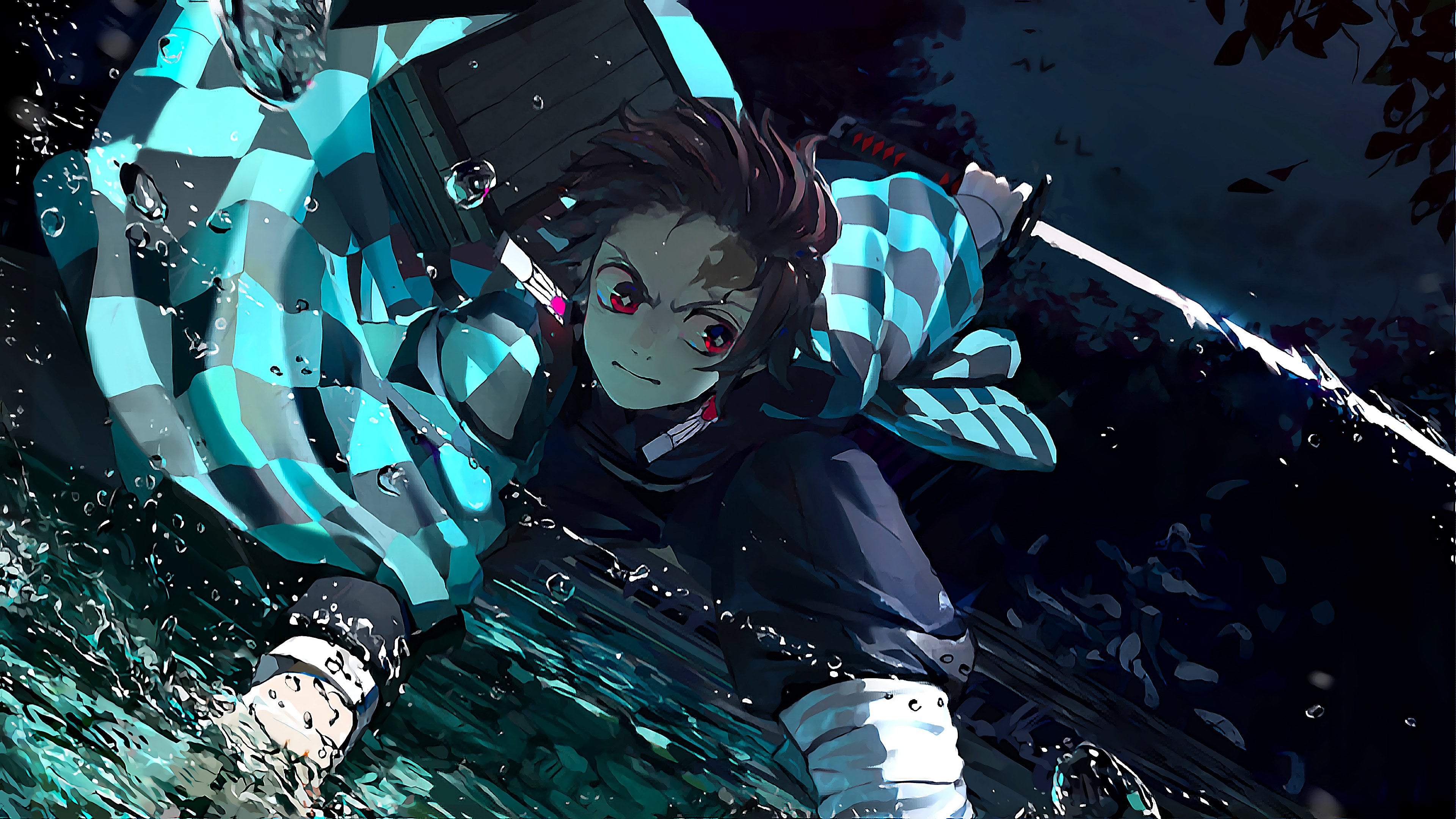 Tanjiro Kamado from Demon Slayer Anime Wallpaper 4k for Desktop