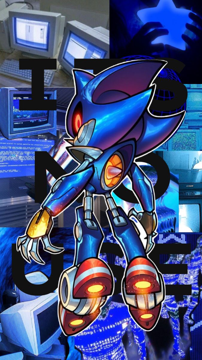 Metal sonic wallpaper. Hedgehog art, Sonic fan art, Sonic and shadow