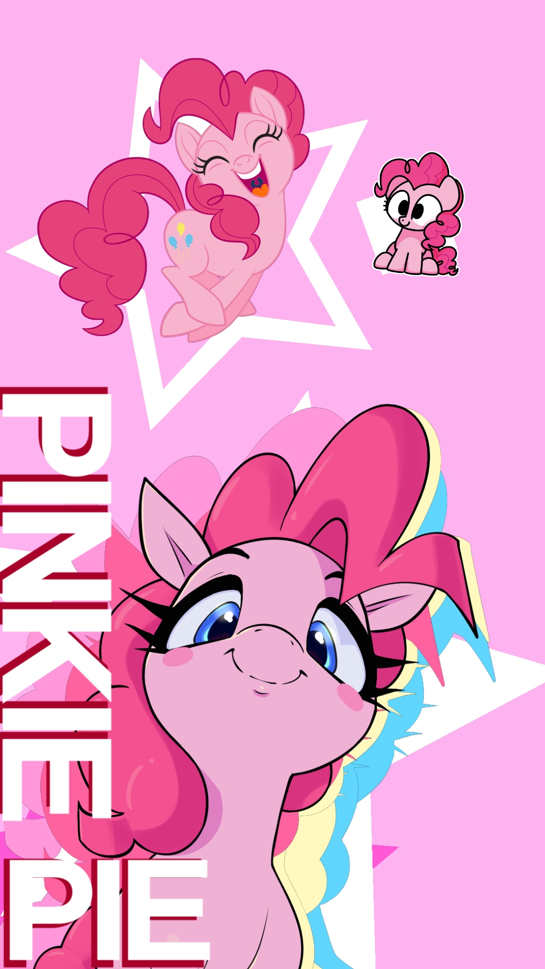 Pinkie pie wallpaper! (i made this for thumbnail my edit but I think that fits as wallpaper)
