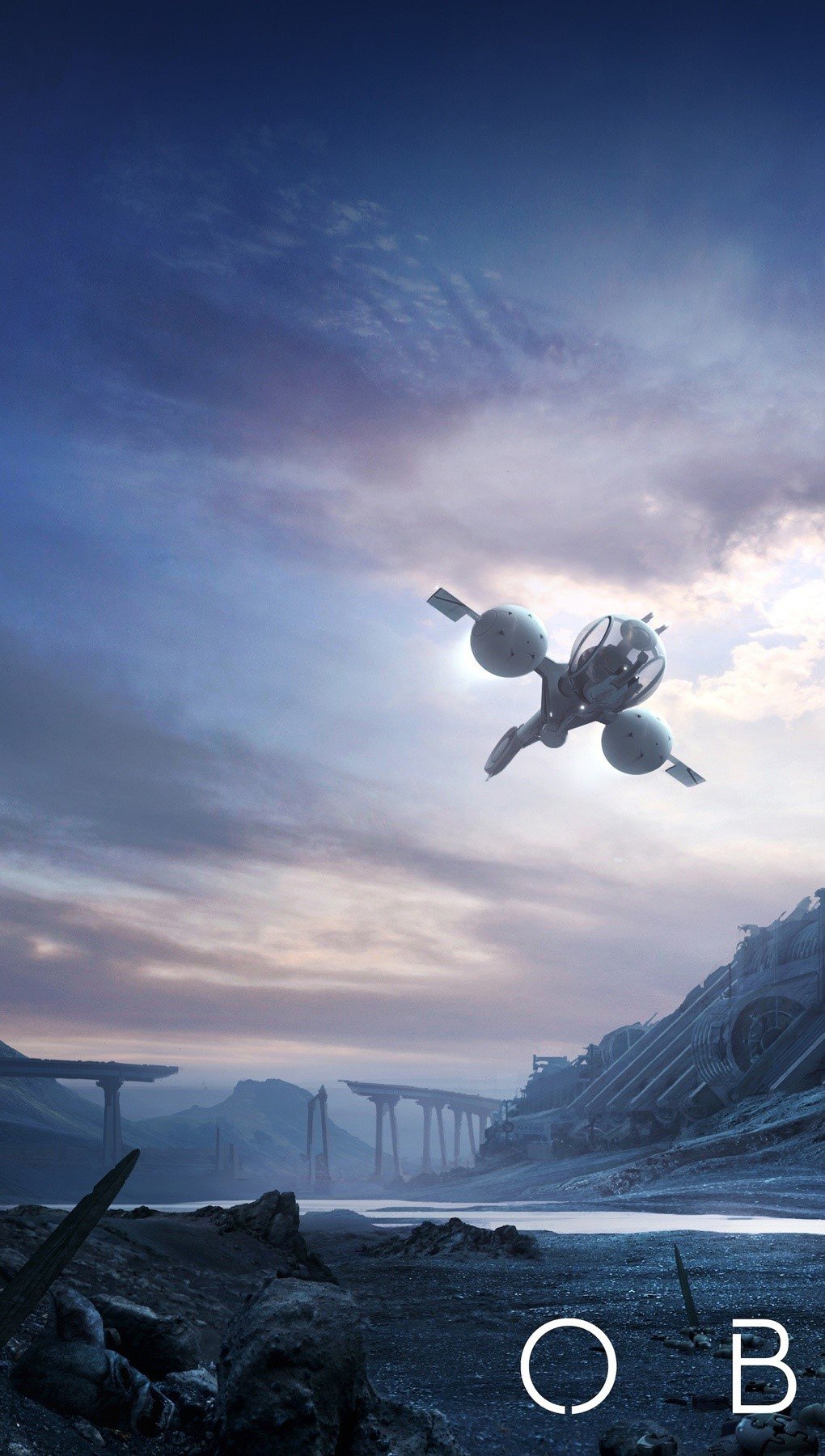 Oblivion movie Wallpaper for iPhone and Mobile Phone