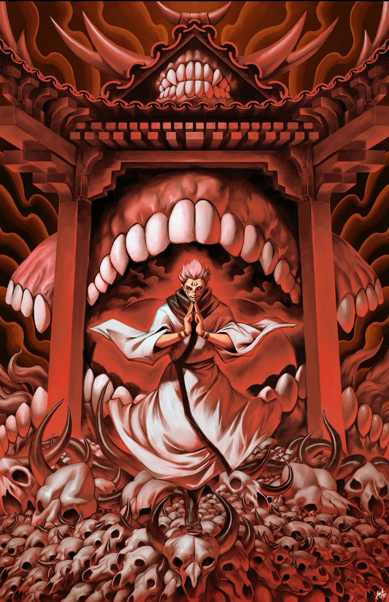 Sukuna's Malevolent Shrine Domain Expansion