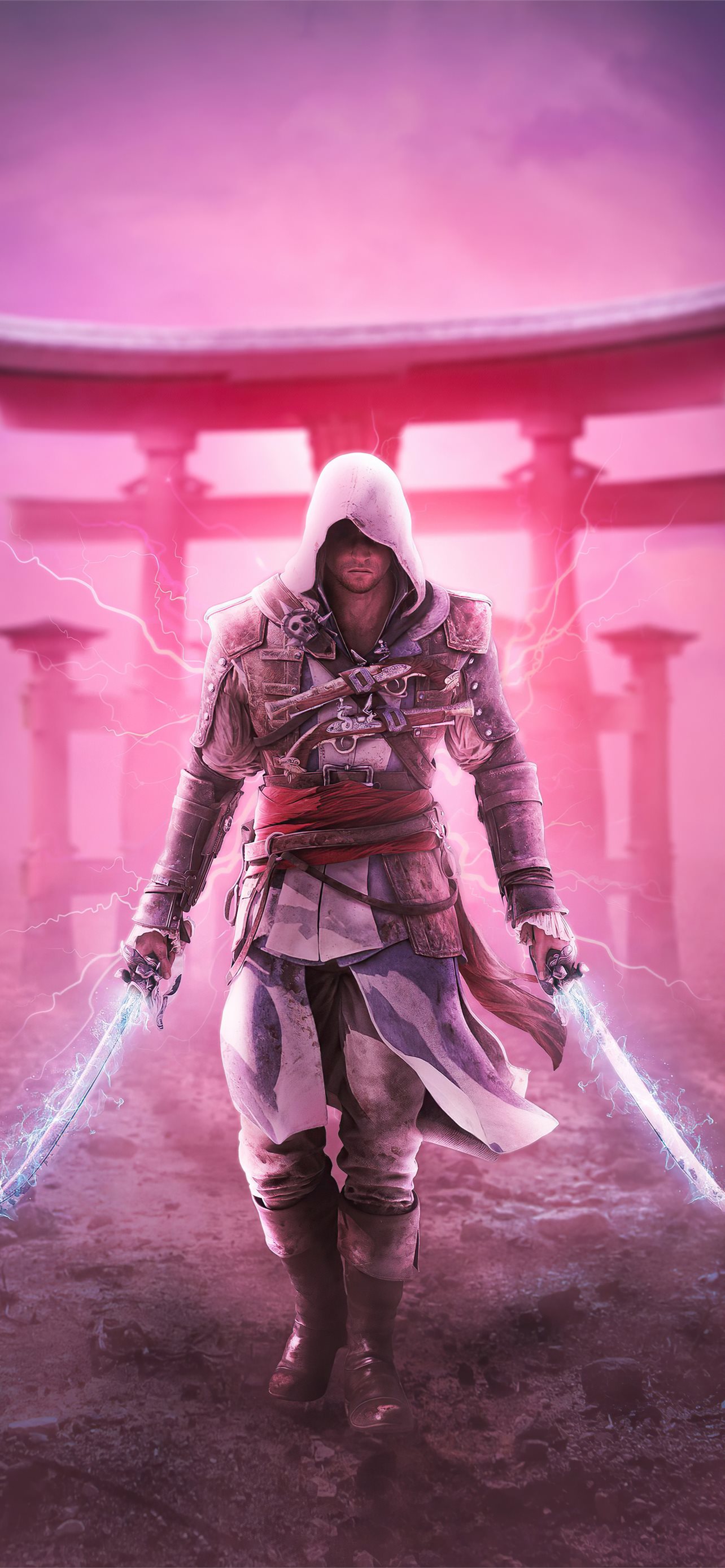 samurai assassins creed 4 black flag iPhone Wallpaper Free Download
