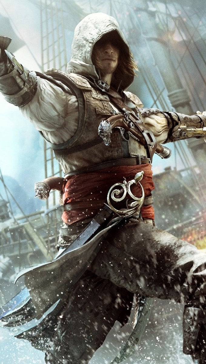 Assassins creed IV Black Flag Wallpaper Full HD for iPhone and Mobile Phone