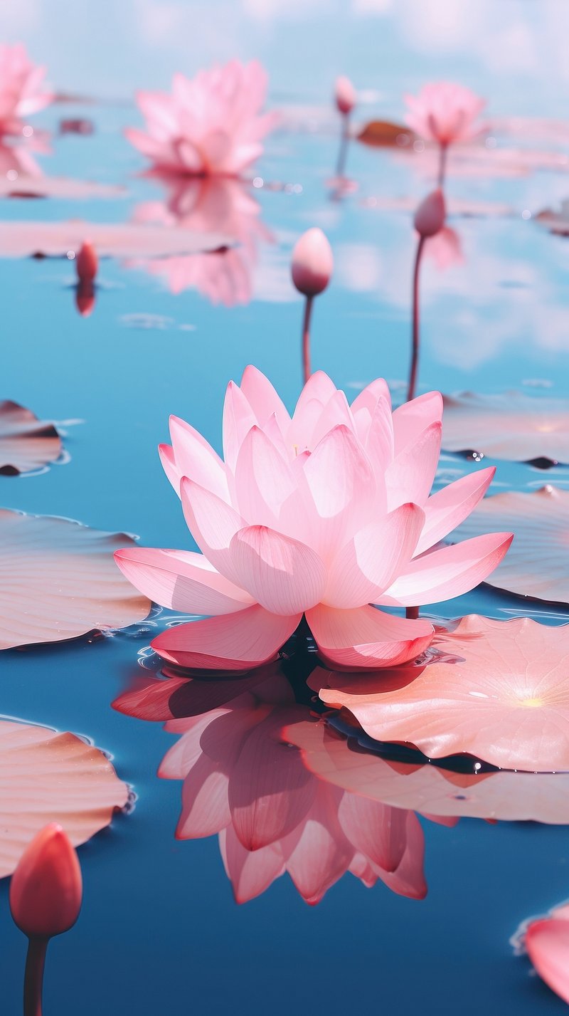 iPhone Lotus Flower Wallpaper Image Wallpaper
