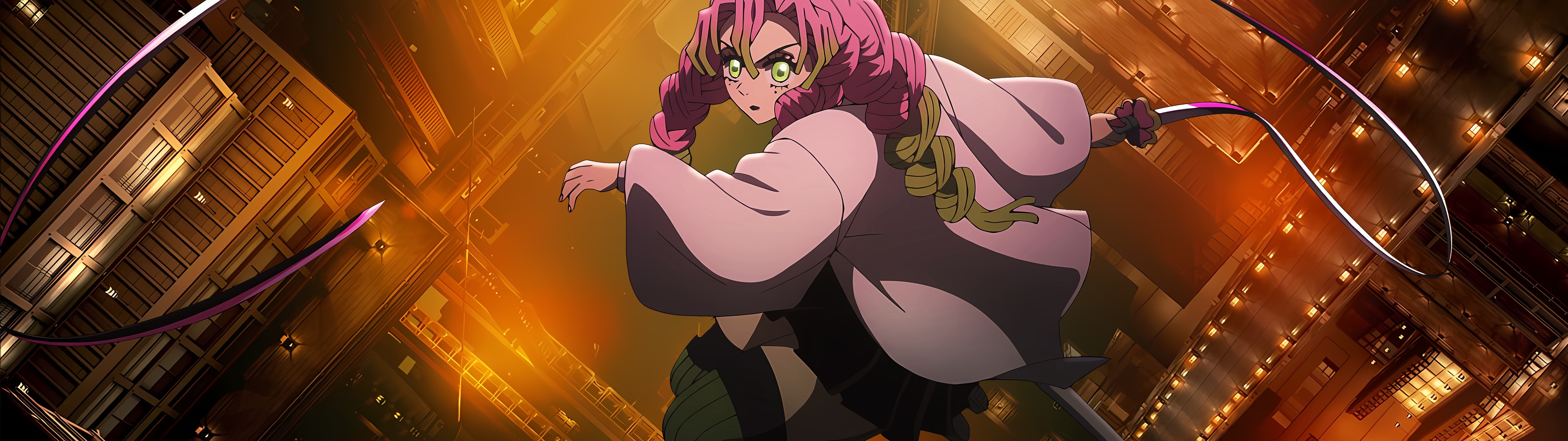 Mitsuri Kanroji Wallpaper 4K