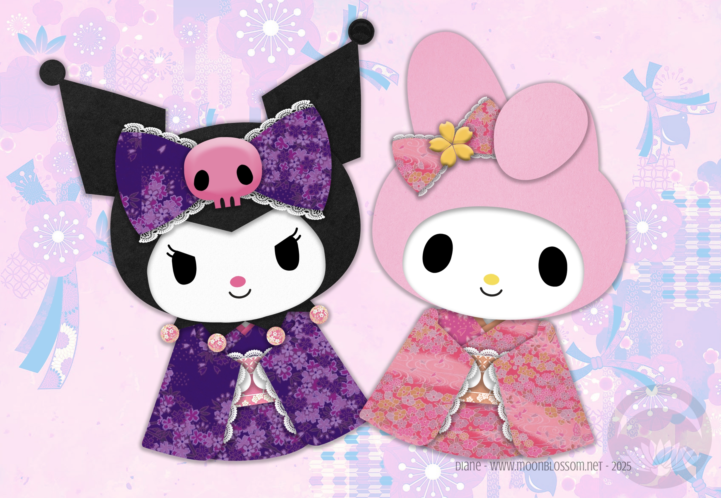 Art Gallery & My Melody - 着物月 Kimono Tsuki