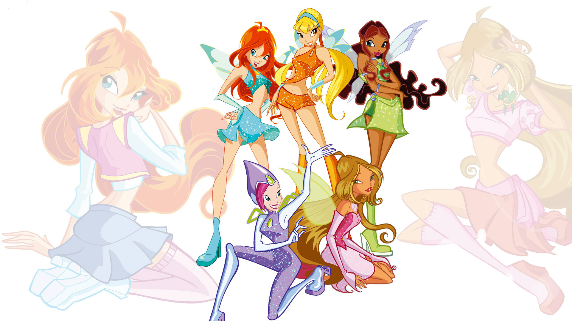 Winx Club Desktop Wallpaper, High Definition, High Quality, Widescreen