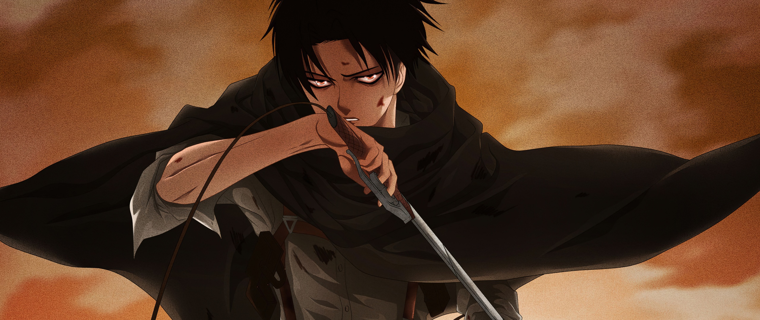 Levi Ackerman Wallpaper 4K, Rivaille, Attack on Titan