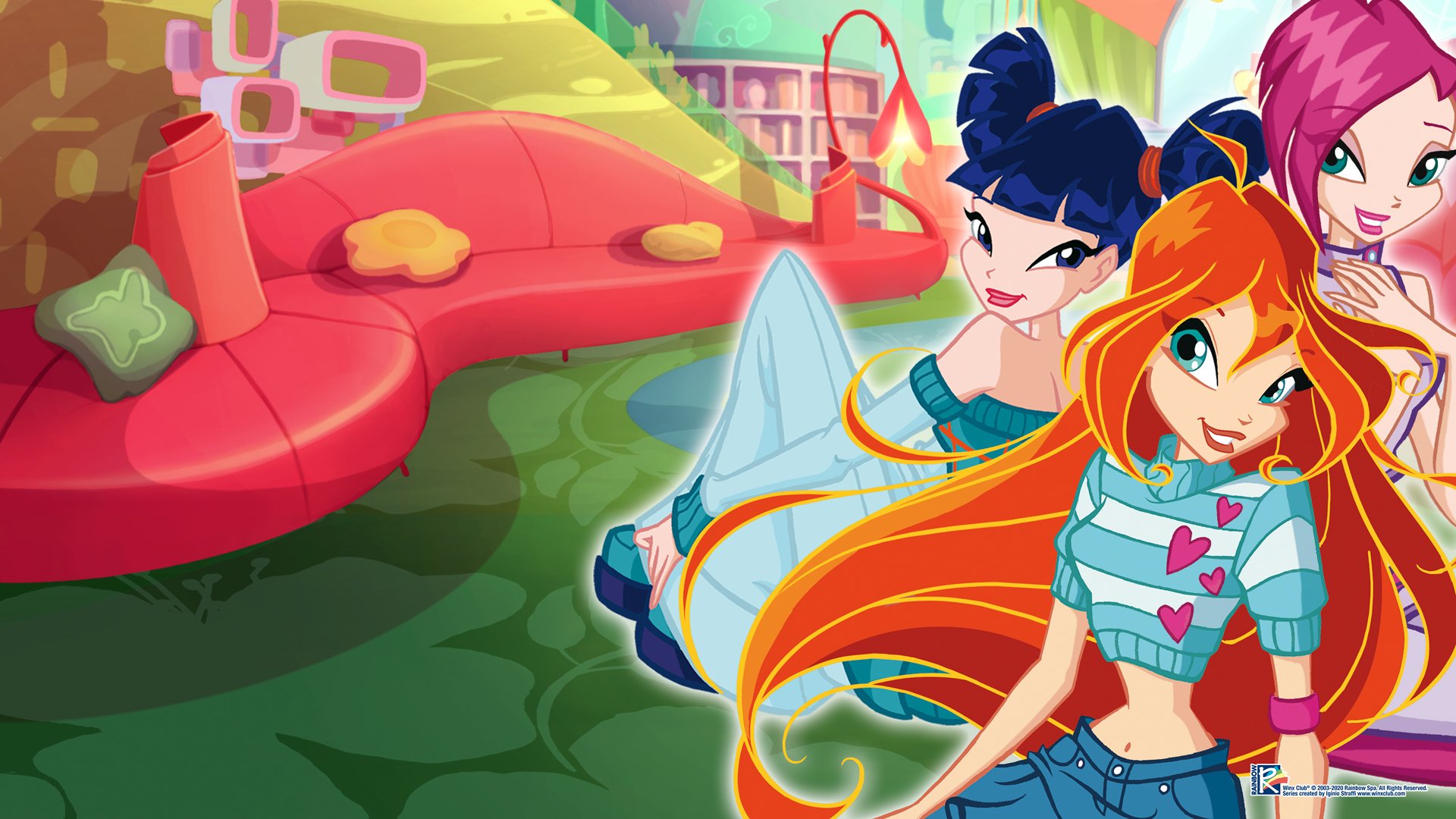 Download Bloom (Winx Club) Musa (Winx Club) Tecna (Winx Club) TV Show Winx Club HD Wallpaper