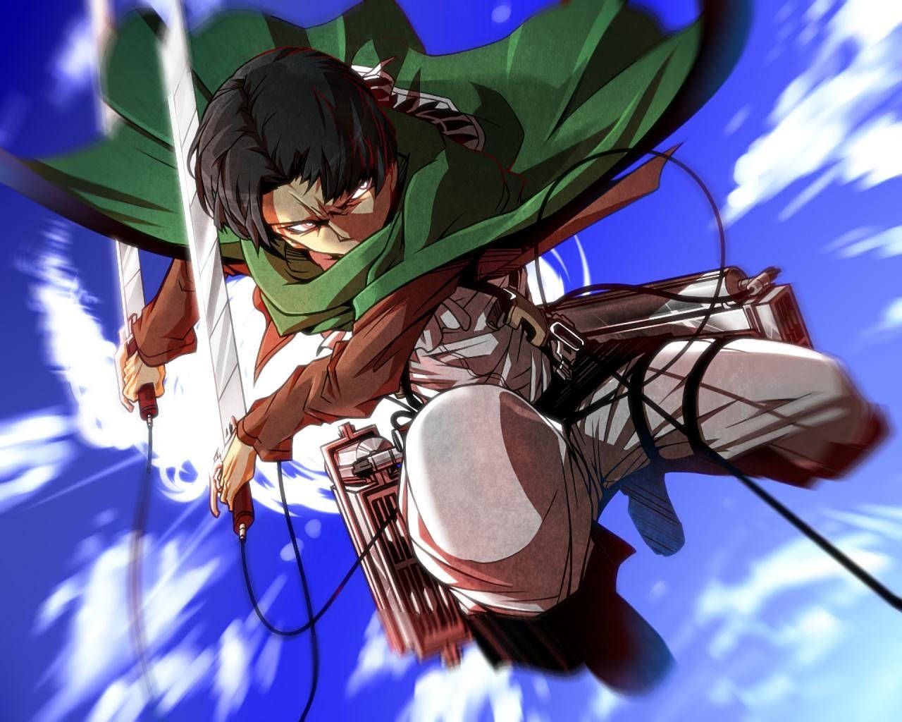 Download Captain Levi Ackerman from Attack on titan Wallpaper