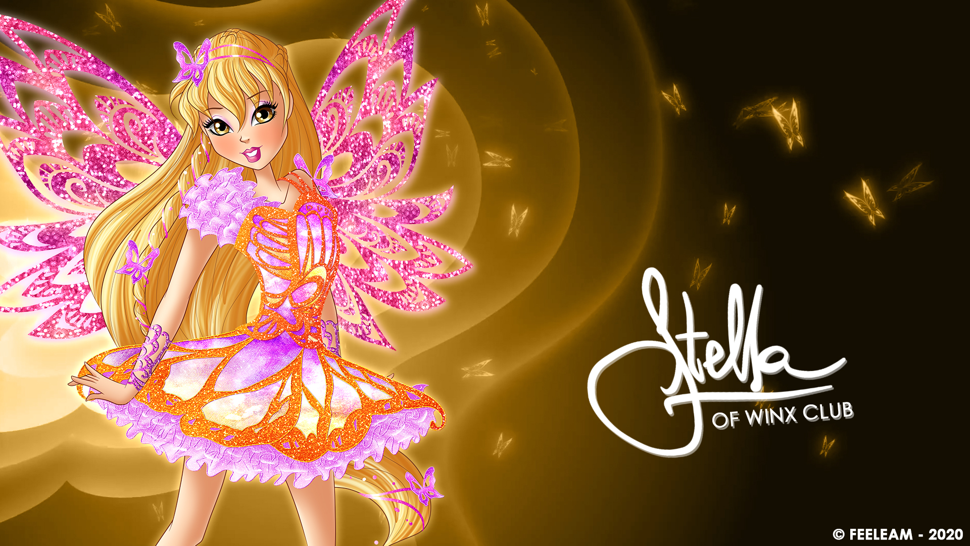 Stella HD Winx Club Wallpaper