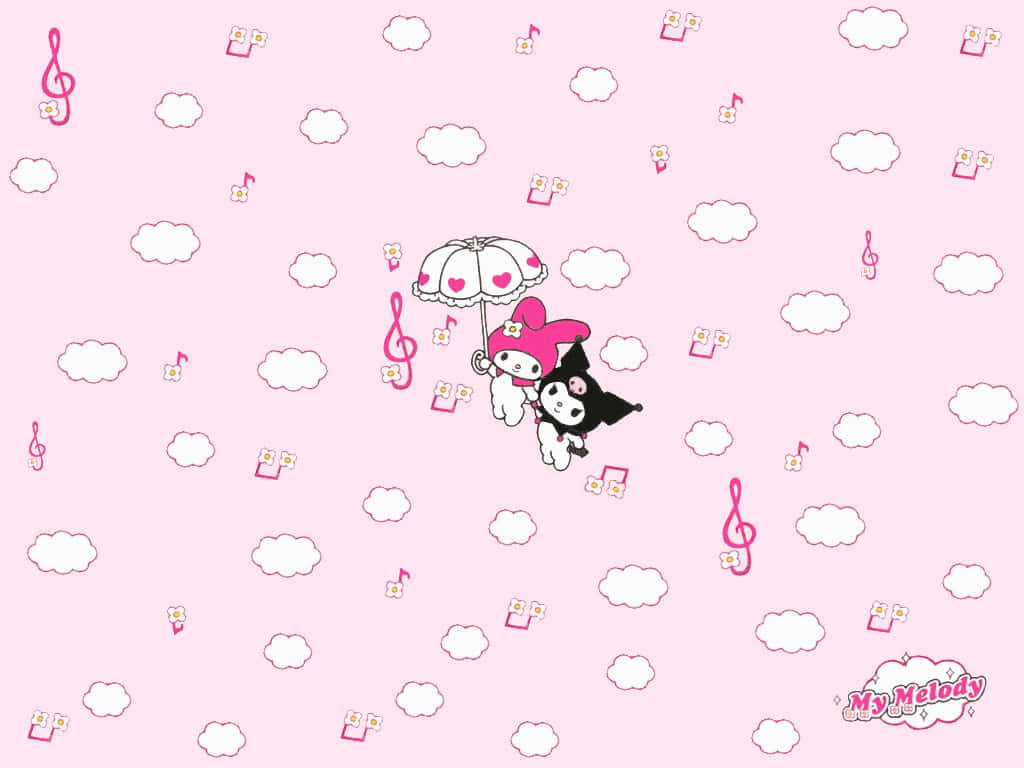 Get A Desktop Makeover With The Adorable My Melody Wallpaper