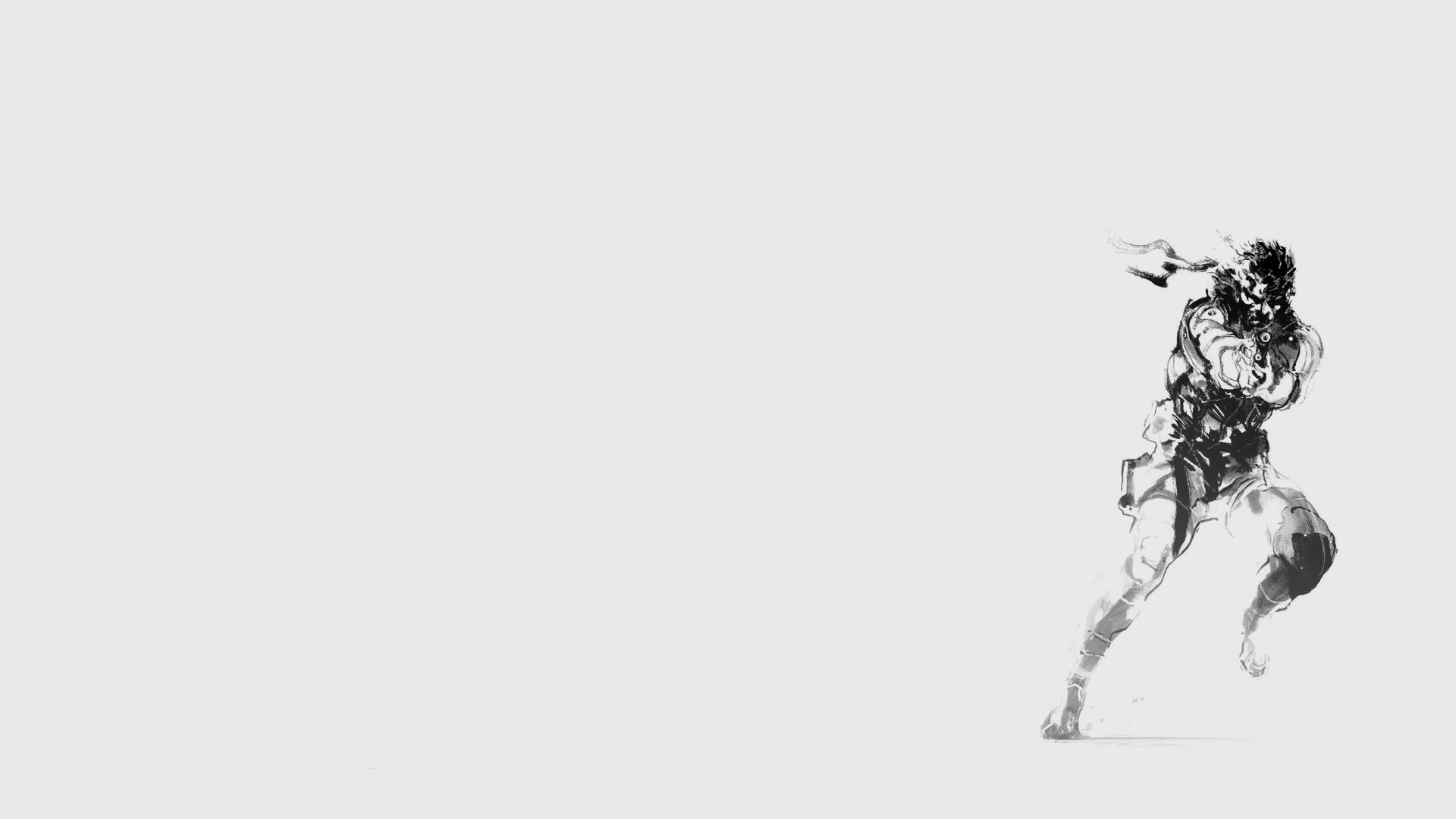 Wallpaper metal gear solid, games, Solid Snake, Metal Gear, Minimalism, mgs, minimalism for mobile and desktop, section игры, resolution 1920x1080