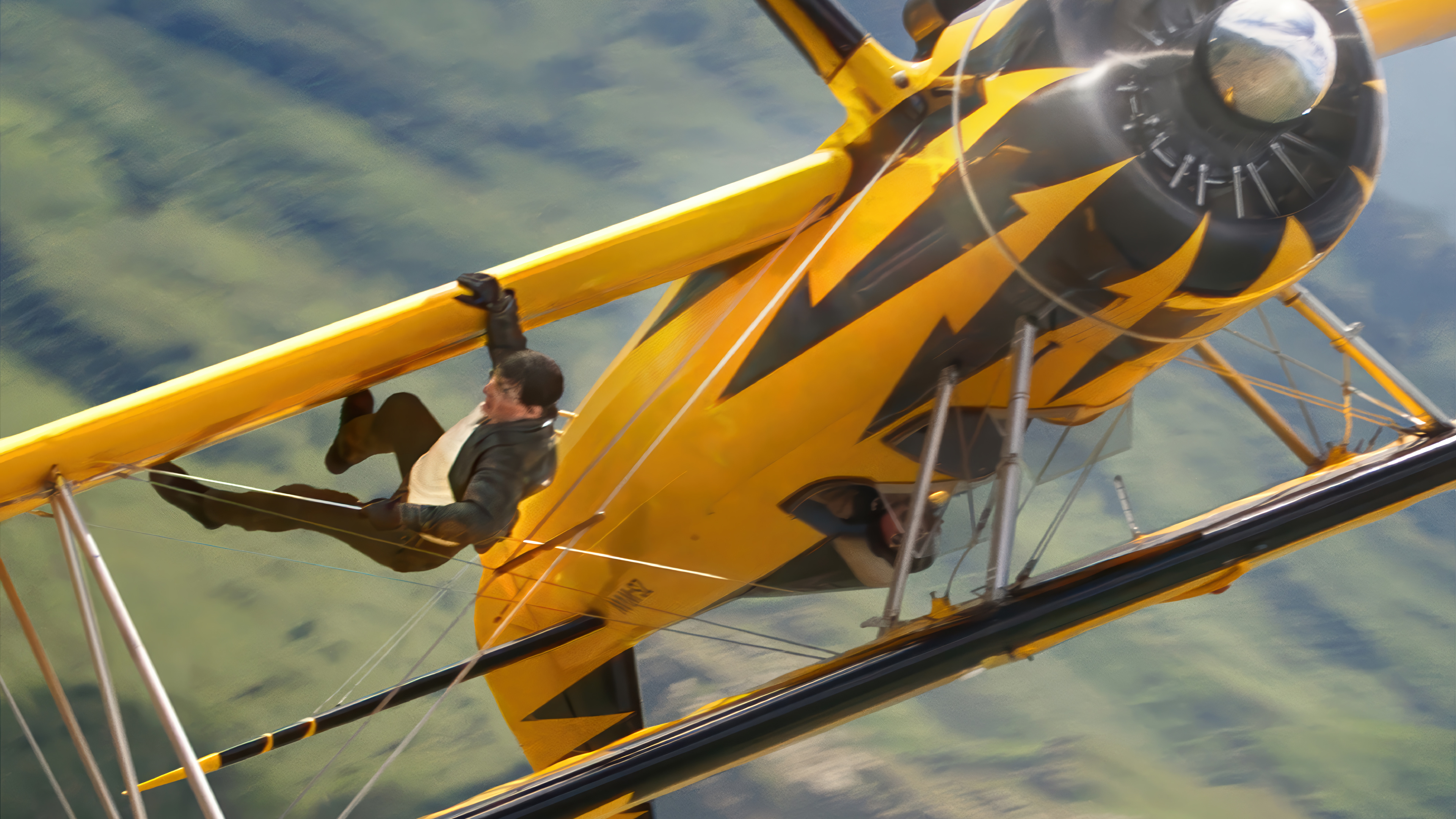 Mission Impossible: The Final Reckoning Tom Cruise Airplane Wallpaper 4K HD PC e
