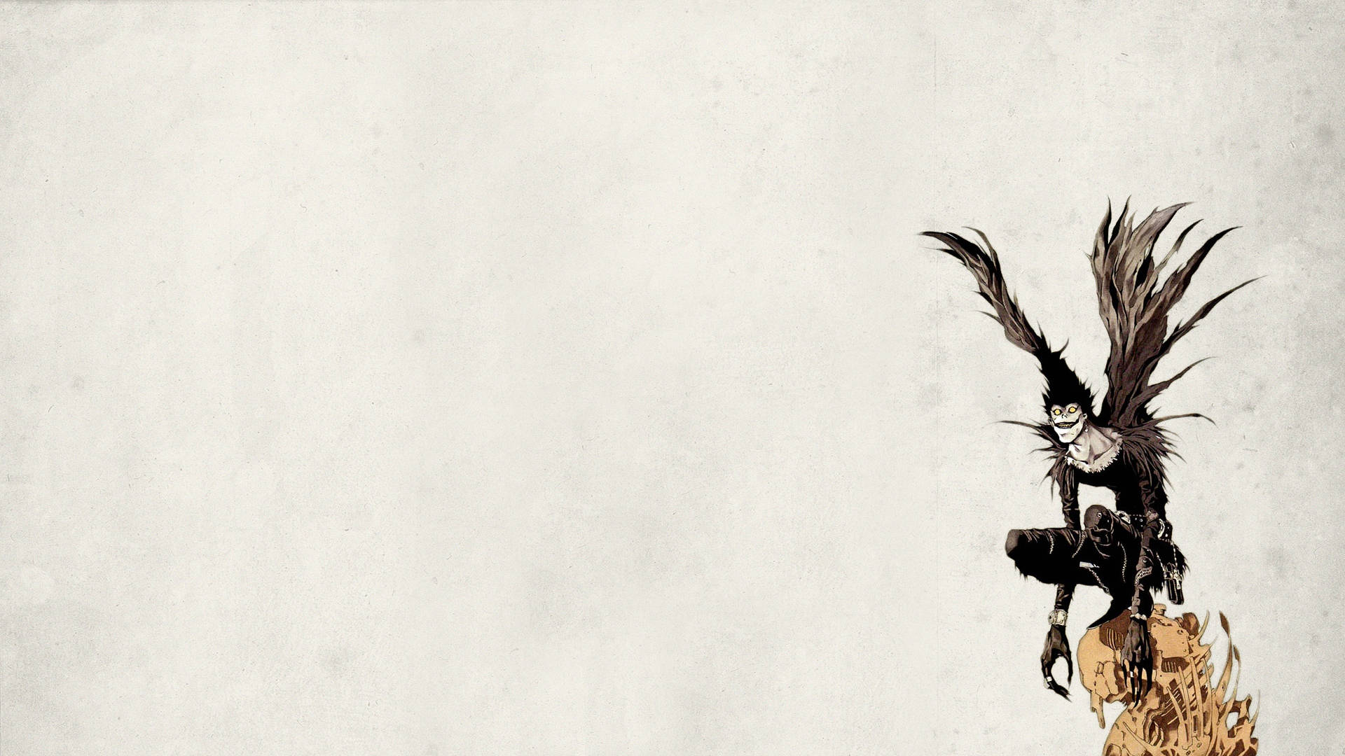 Download Ryuk On Skeletons Wallpaper