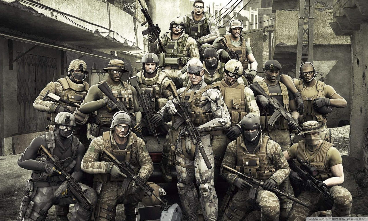 Metal Gear Solid 4 4K UHD Wallpaper for UltraHD Desktop and TV, Widescreen and UltraWide Display, Smartphone and Tablet Devices