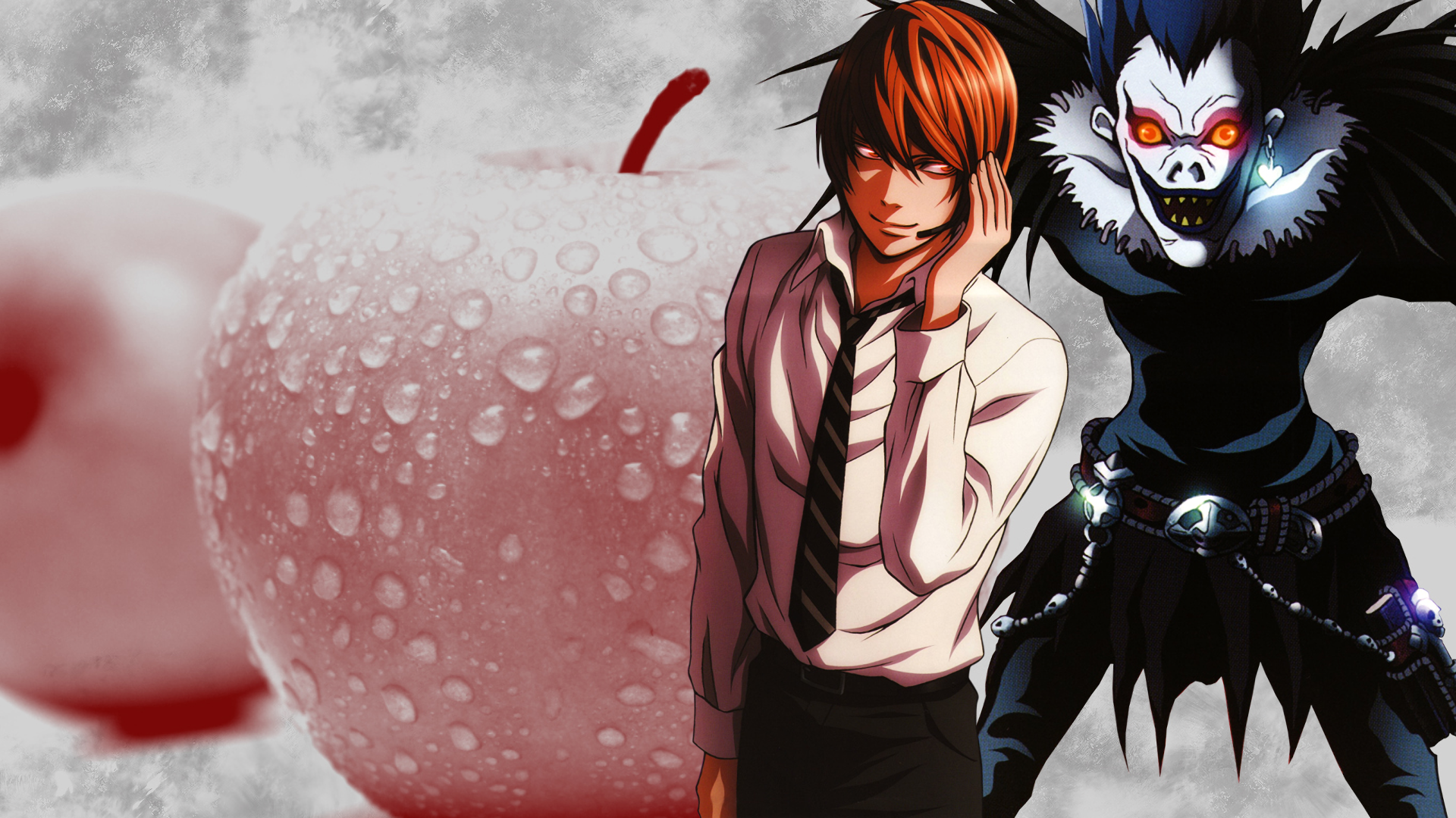 HD Wallpaper: Ryuk and Light Yagami from Death Note