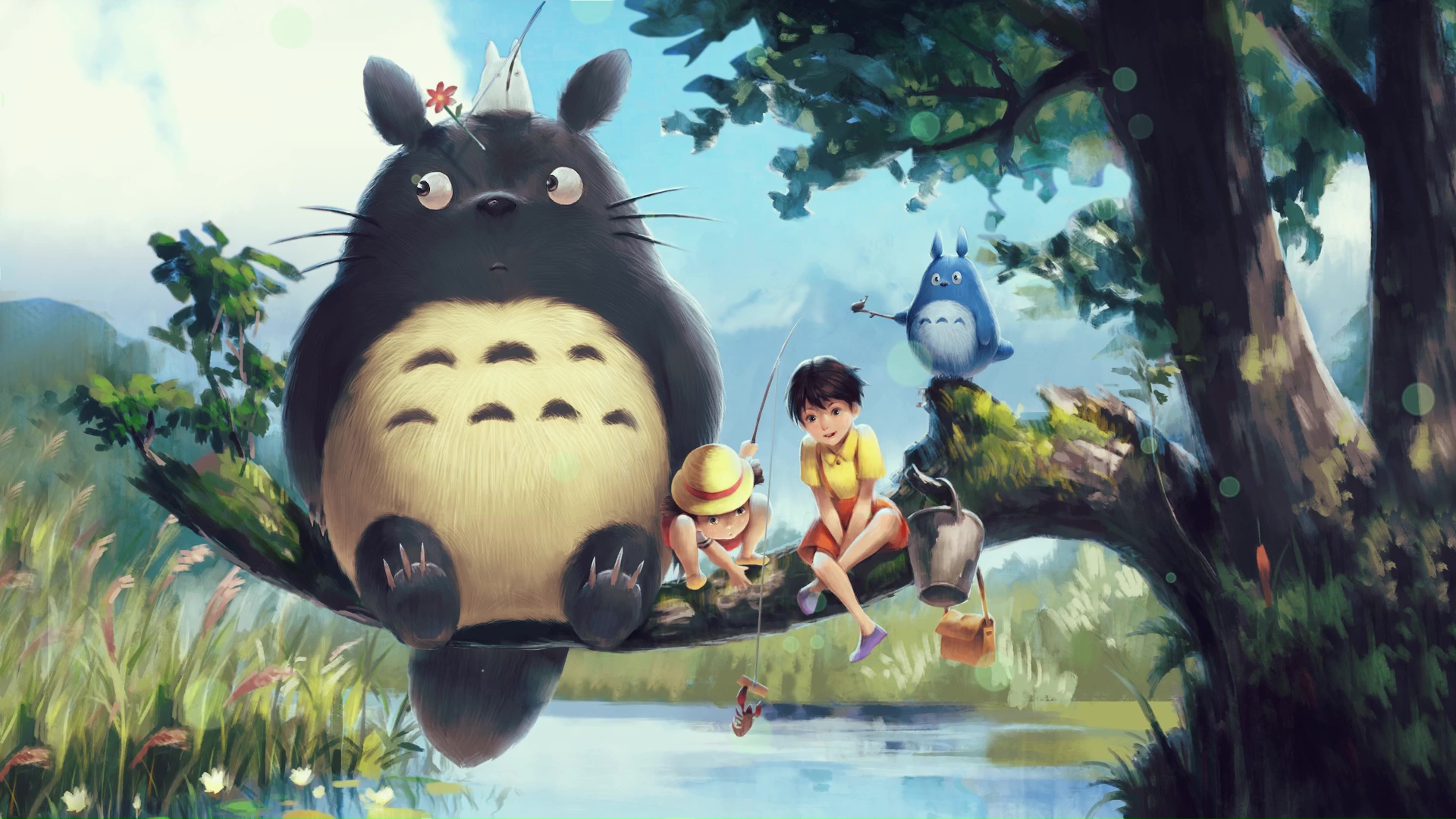 Mini Totoro Live Wallpaper, Animated Wallpaper