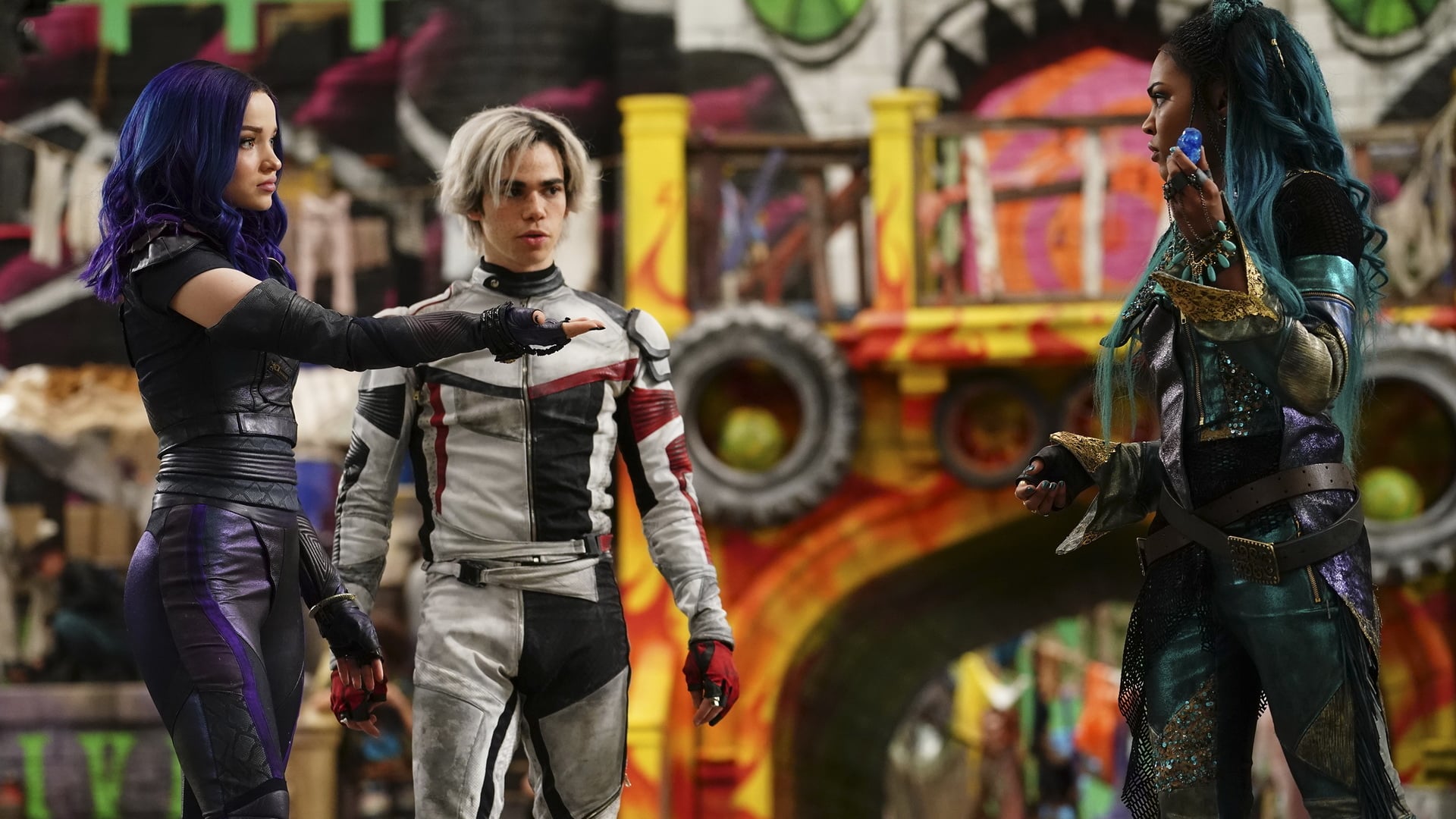 HD Wallpaper of Disney's Descendants Fun