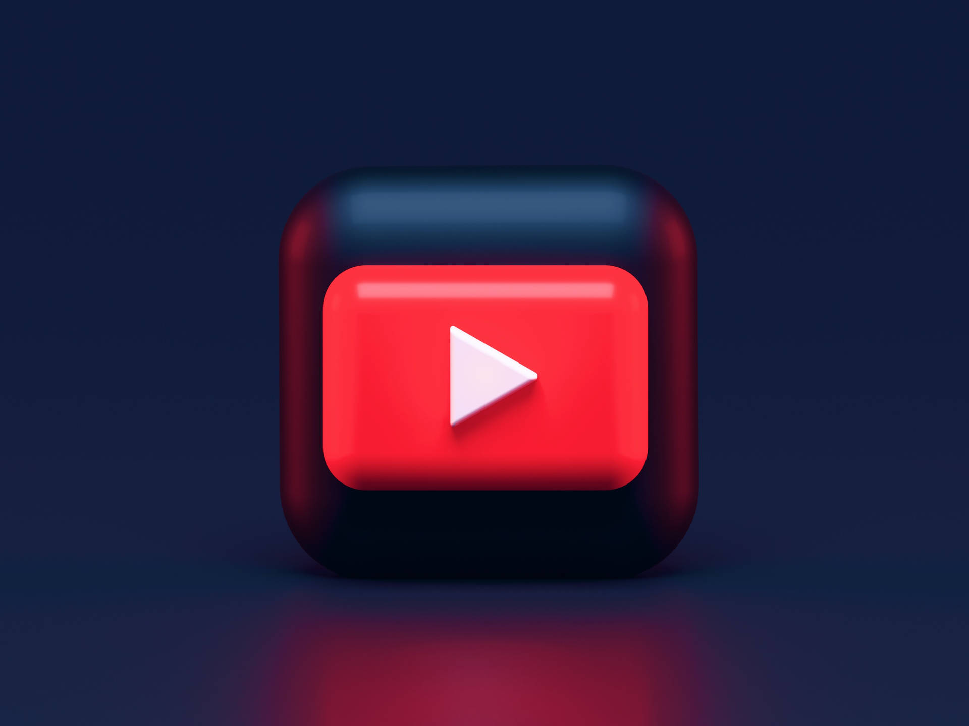 Download 3D Youtube Logo Animated Desktop Wallpaper