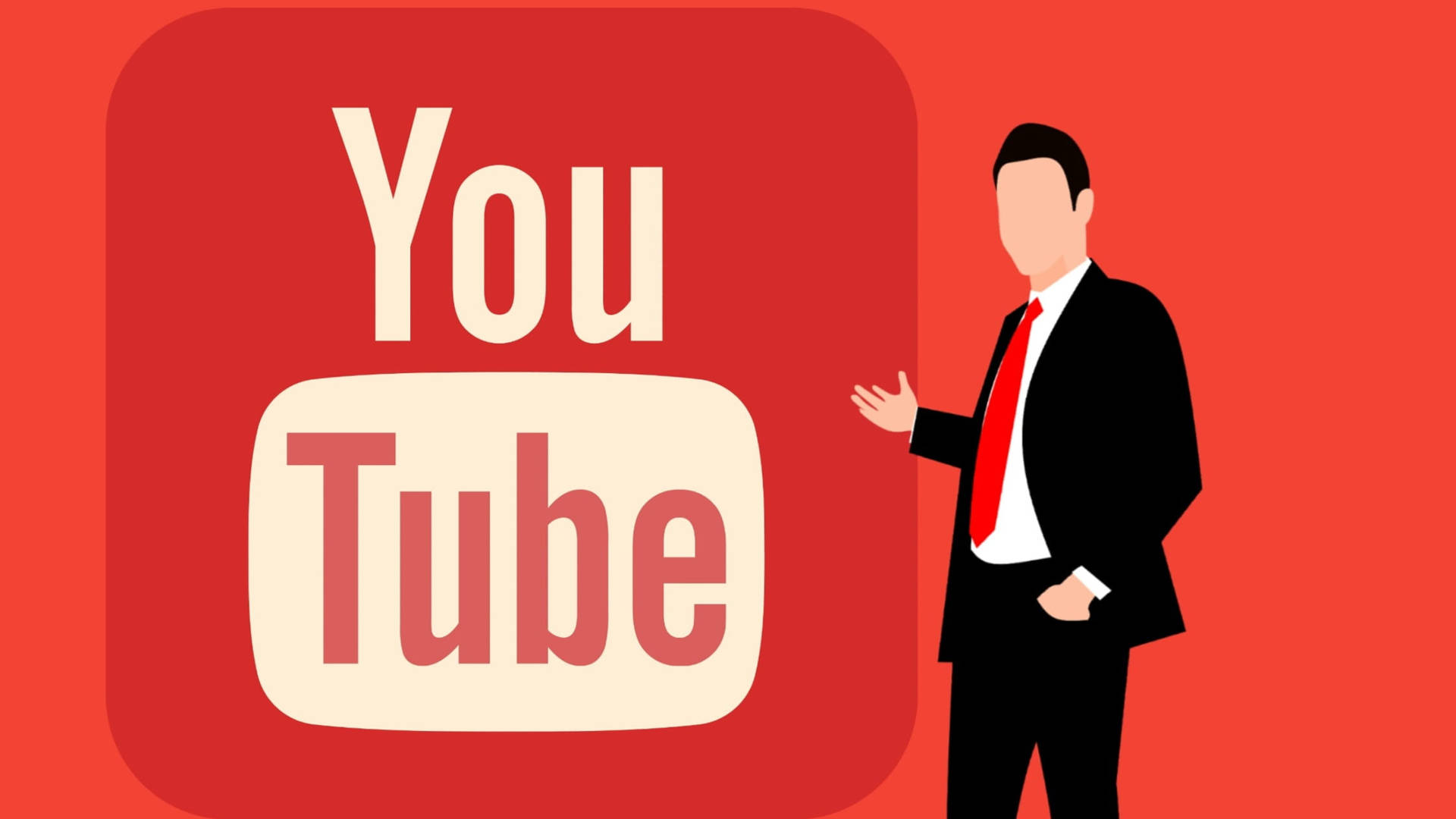 Download Pastel Red 2048x1152 YouTube Desktop Wallpaper