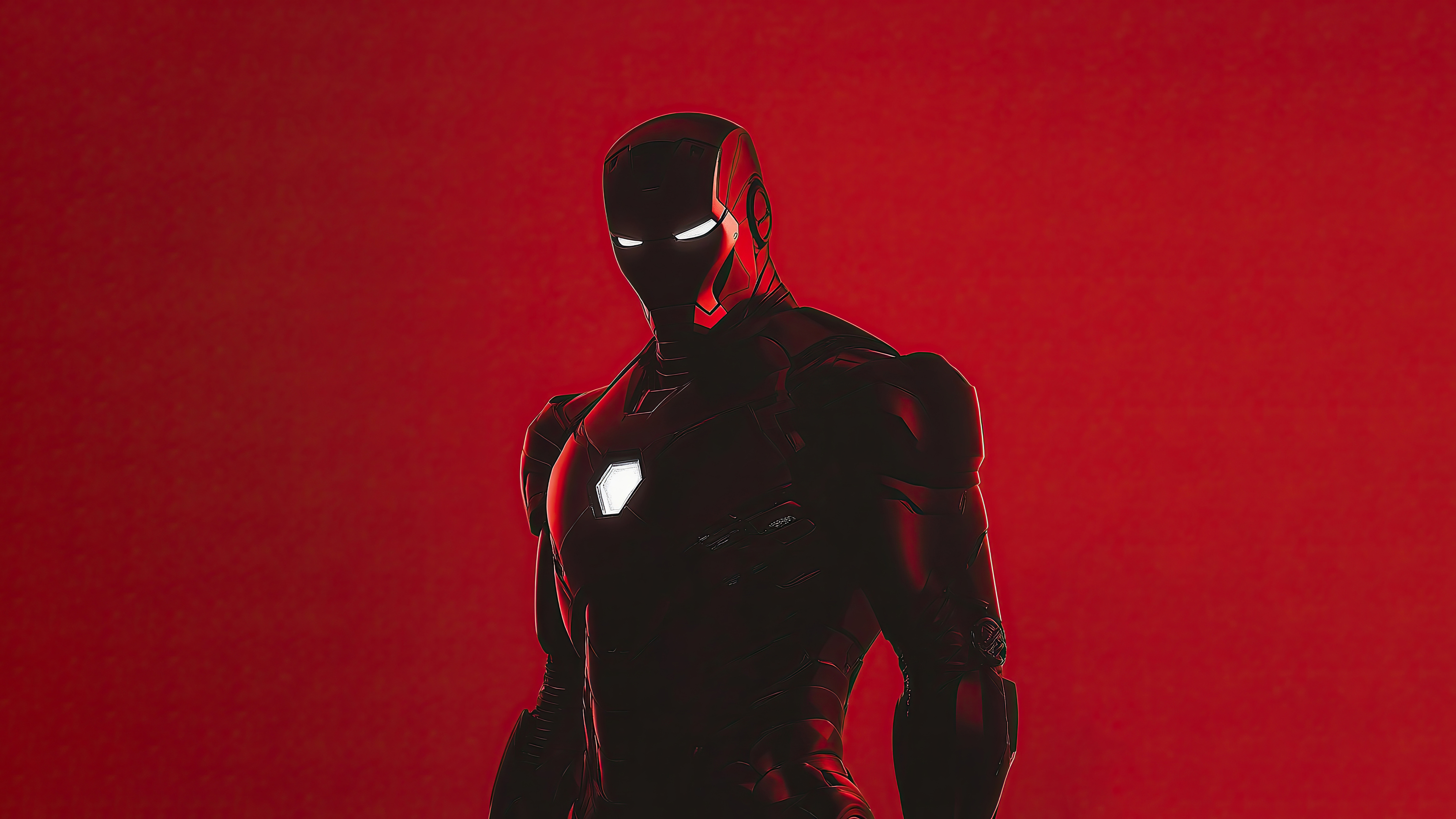 Iron Man Red High Resolution Ultra HD 5K Desktop And Wallpaper For MacOS And Windows PCs