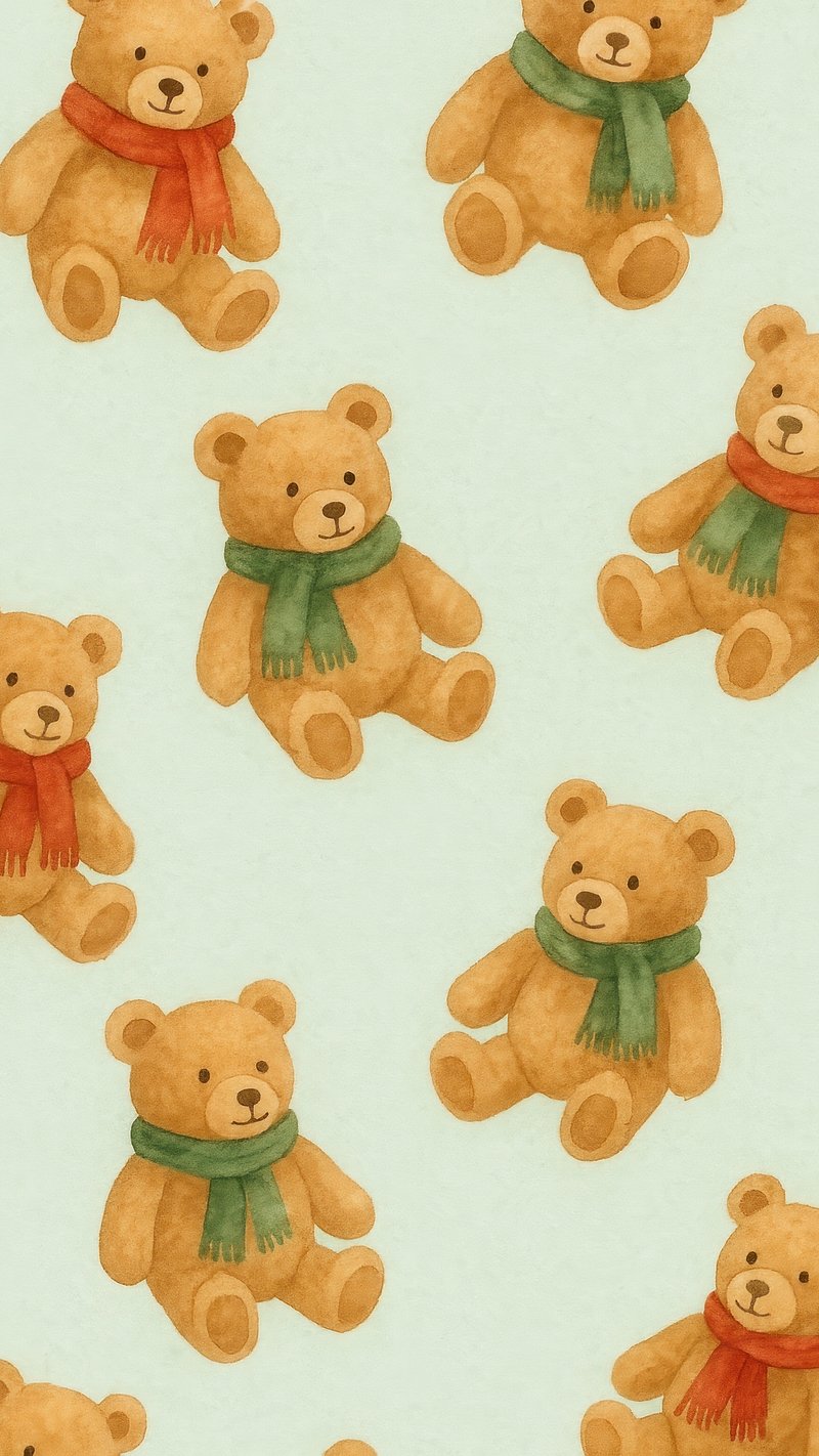 iPhone Wallpaper Cute Teddy Image Wallpaper