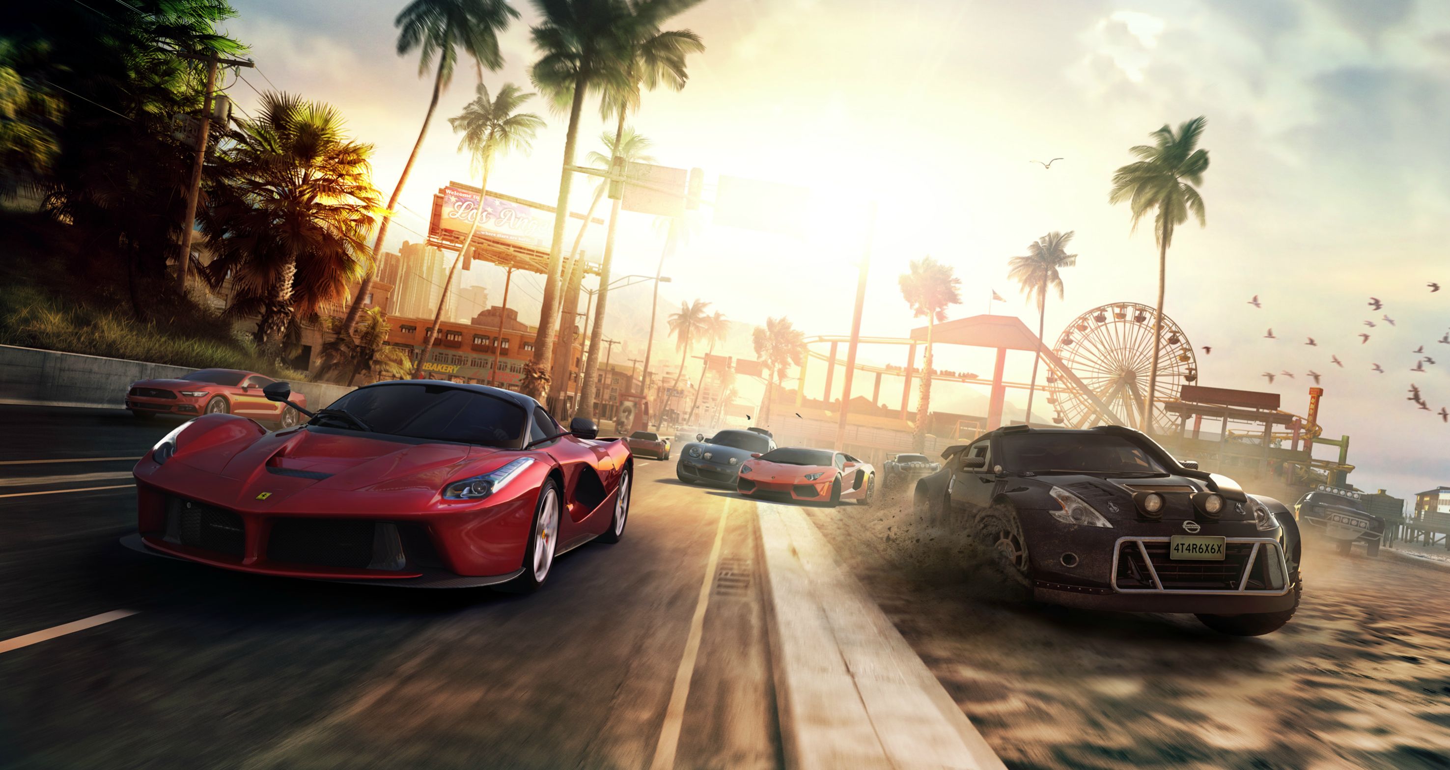 Wallpaper The Crew 2, Racing Video Game, Ubisoft, Xbox One, Car, Background Free Image