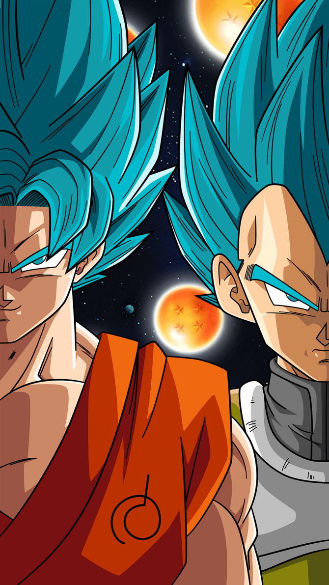 Goku and Vegeta Wallpaper, HD Background on WallpaperBat