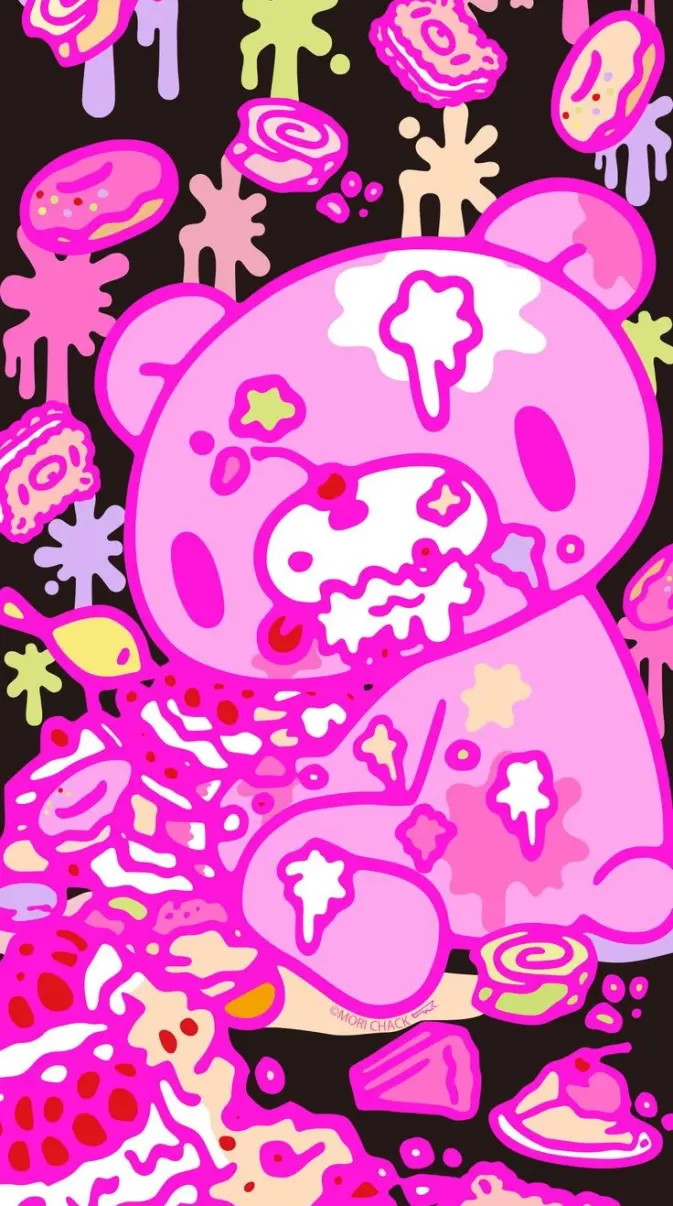 gloomy bear frfr wallpaper