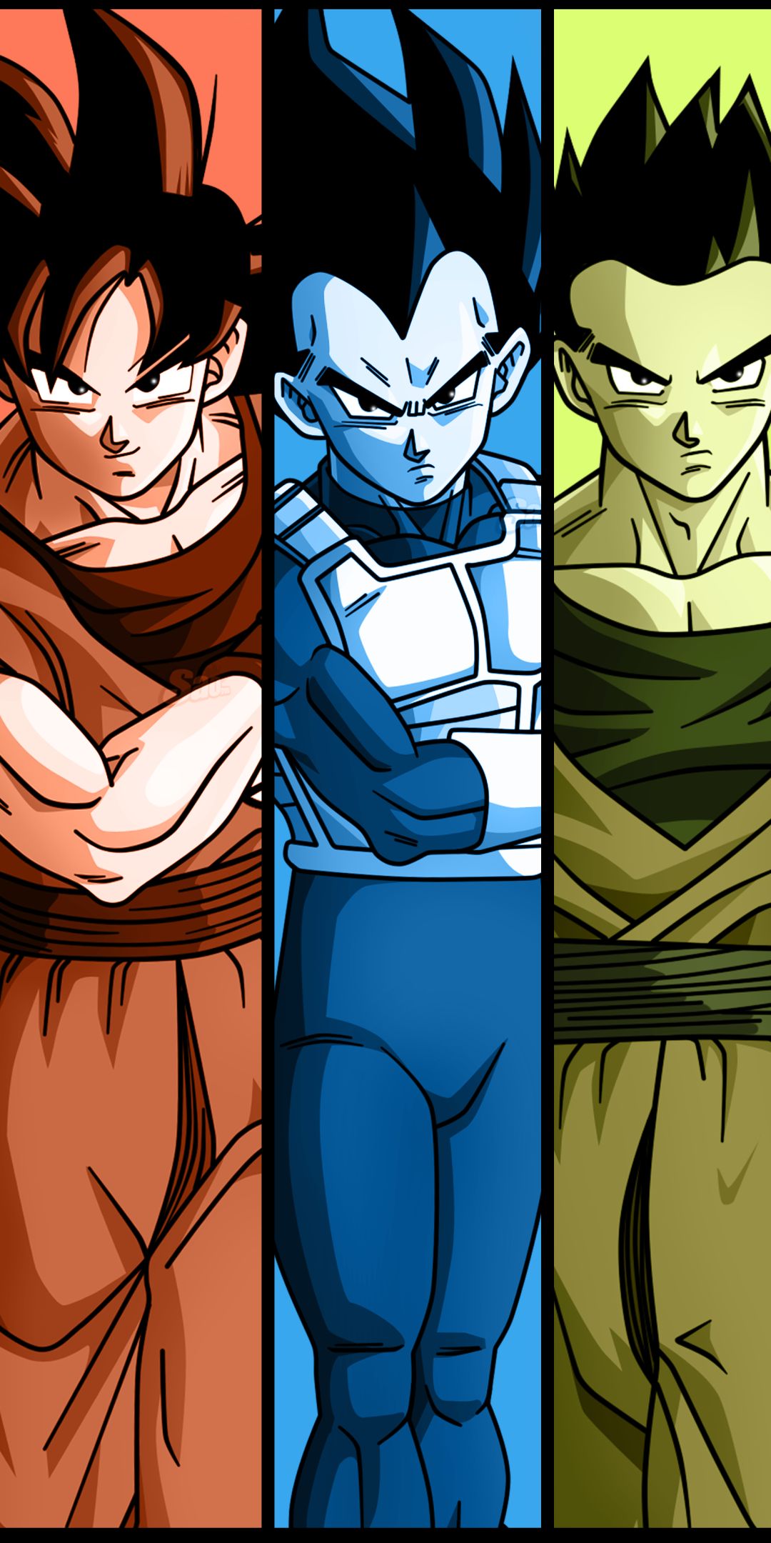 Phone wallpaper: Anime, Vegeta (Dragon Ball), Goku, Gohan (Dragon Ball), Dragon Ball 1143670