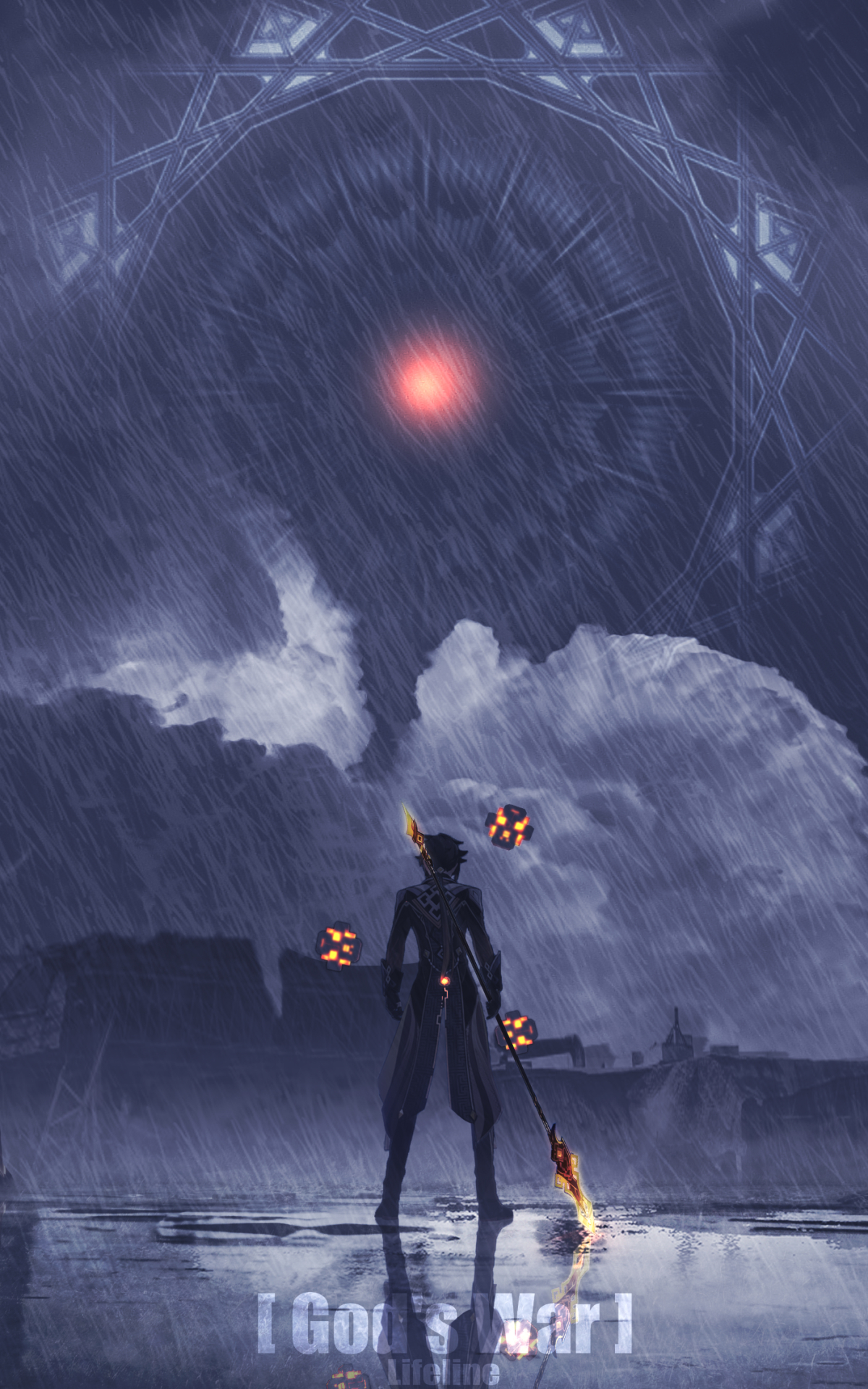 Phone wallpaper: Video Game, Genshin Impact, Zhongli (Genshin Impact) 1432737