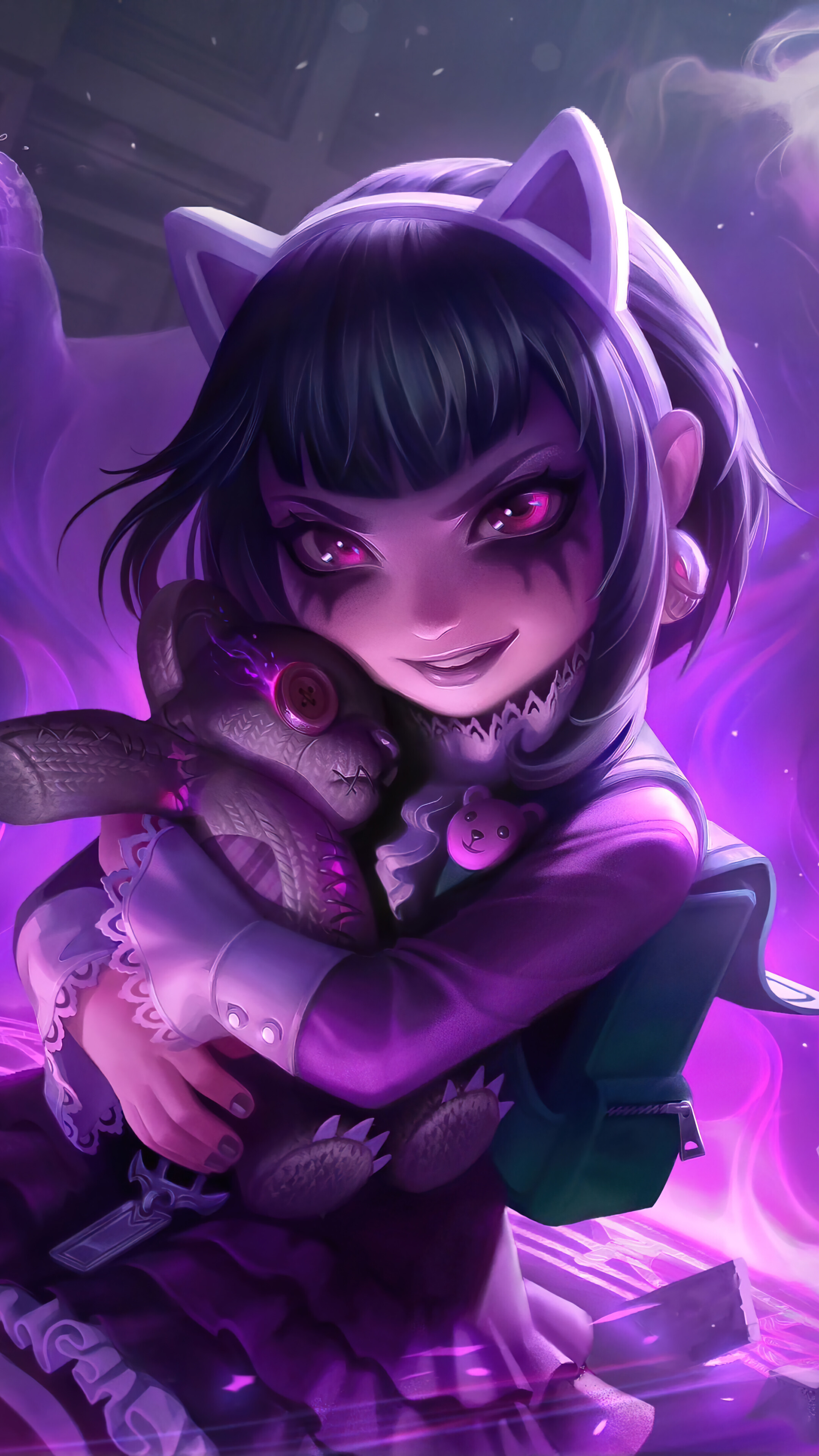 Goth Annie Update Wallpaper iPhone Phone 4K e