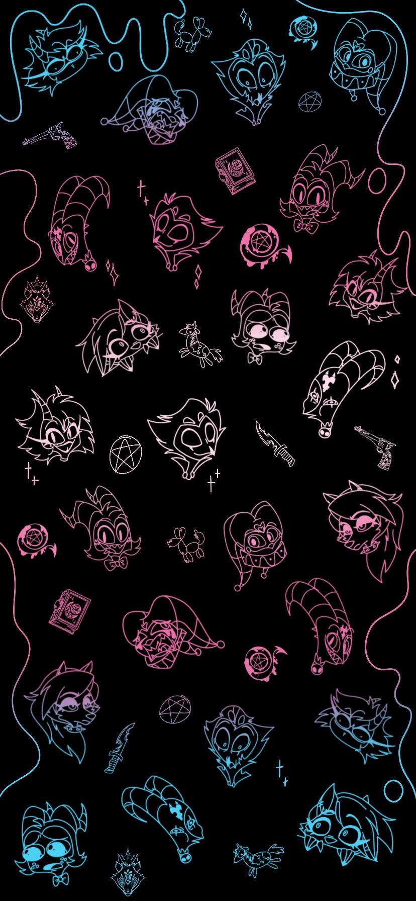 I made some phone wallpaper