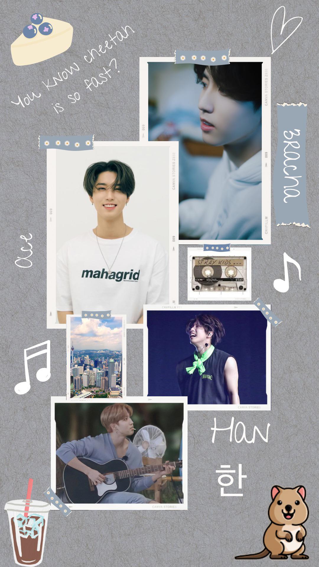 I made new phone wallpaper for all the members ❤️ I can't draw, so I know these are basic but feel free to use them if you like them