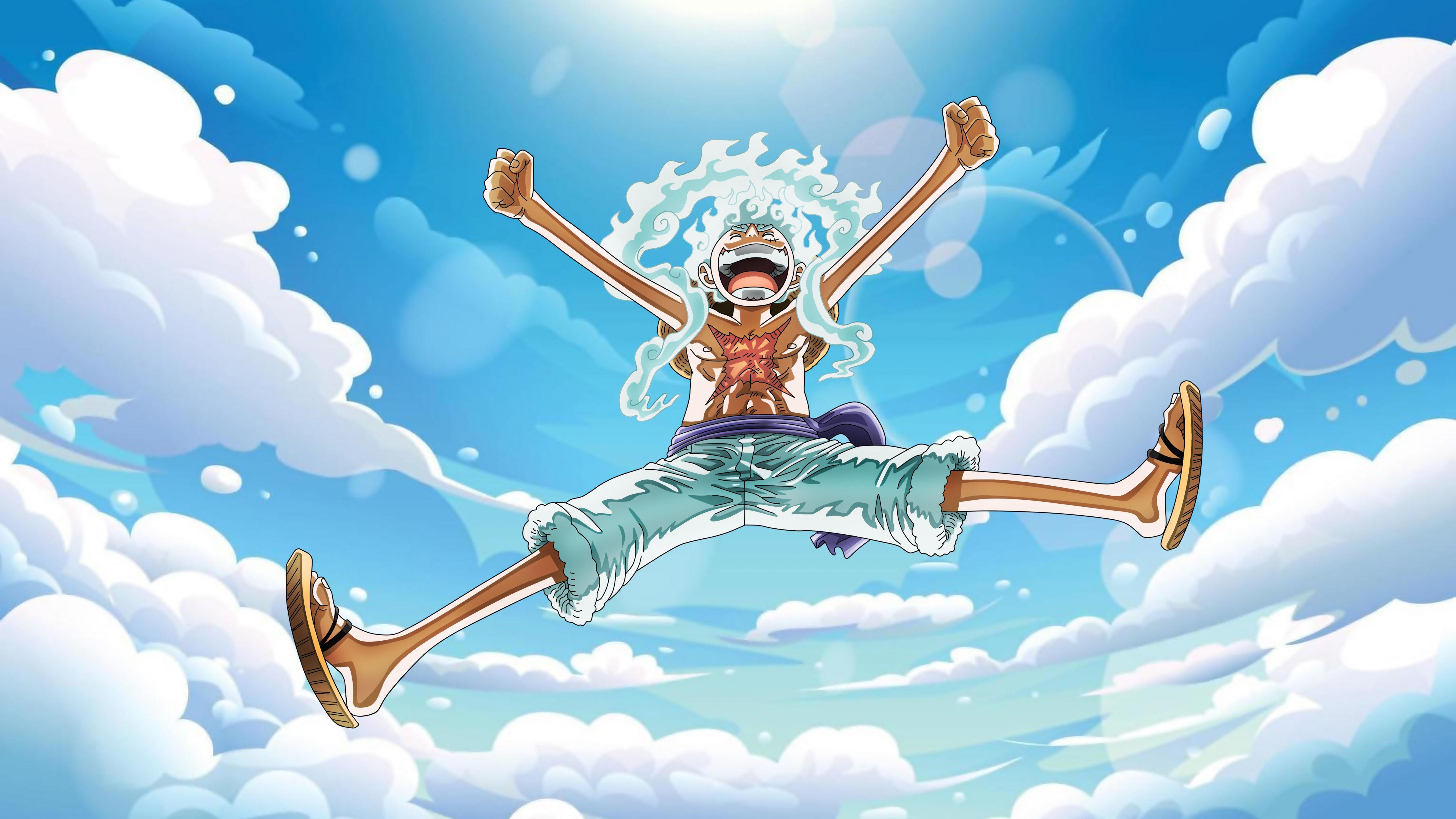Monkey D. Luffy Gear 5 Wallpaper, HD Background on WallpaperBat