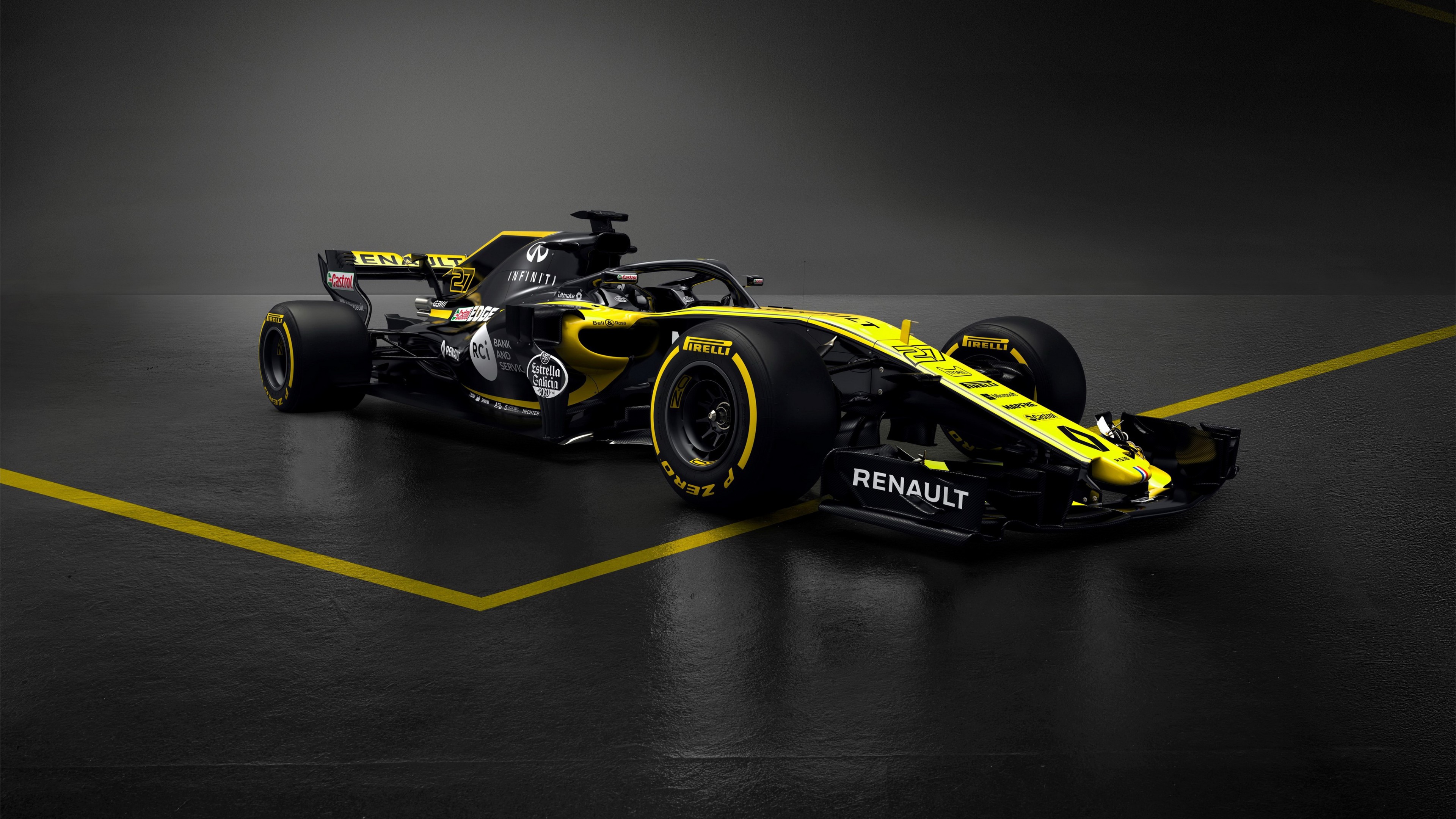 Renault RS18 F1 Formula 1 Car 4K 2 Wallpaper Car Wallpaper