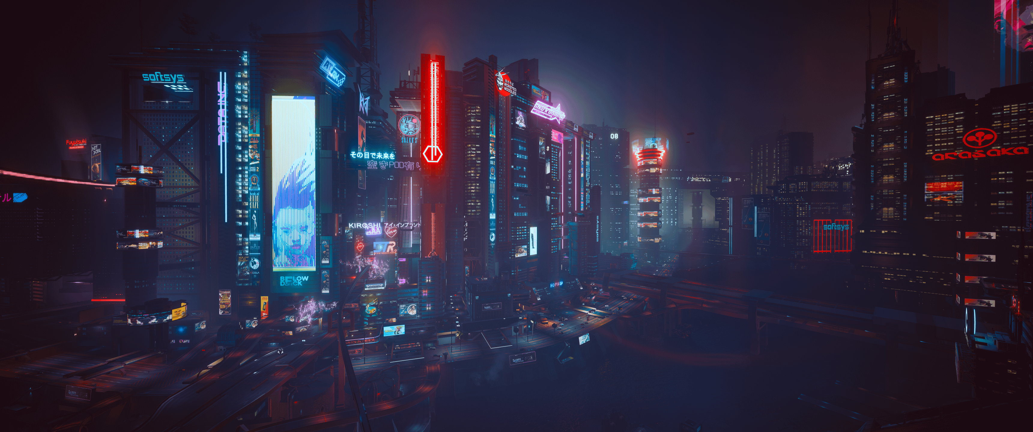 Cyberpunk 2077 Night City Wallpaper 4K