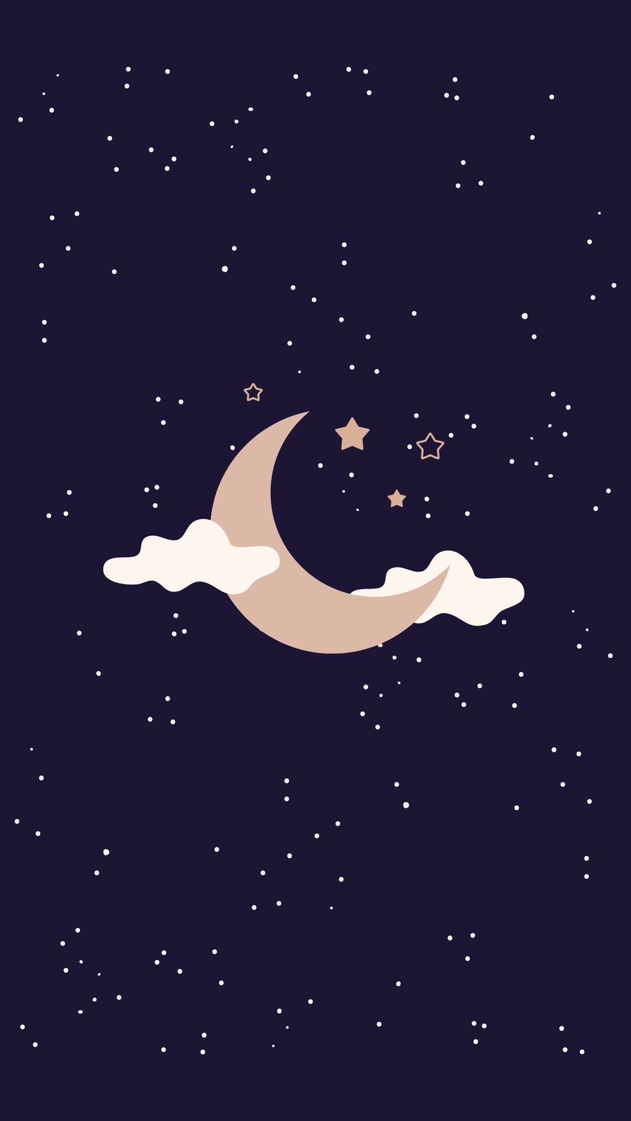 aesthetic moon wallpaper