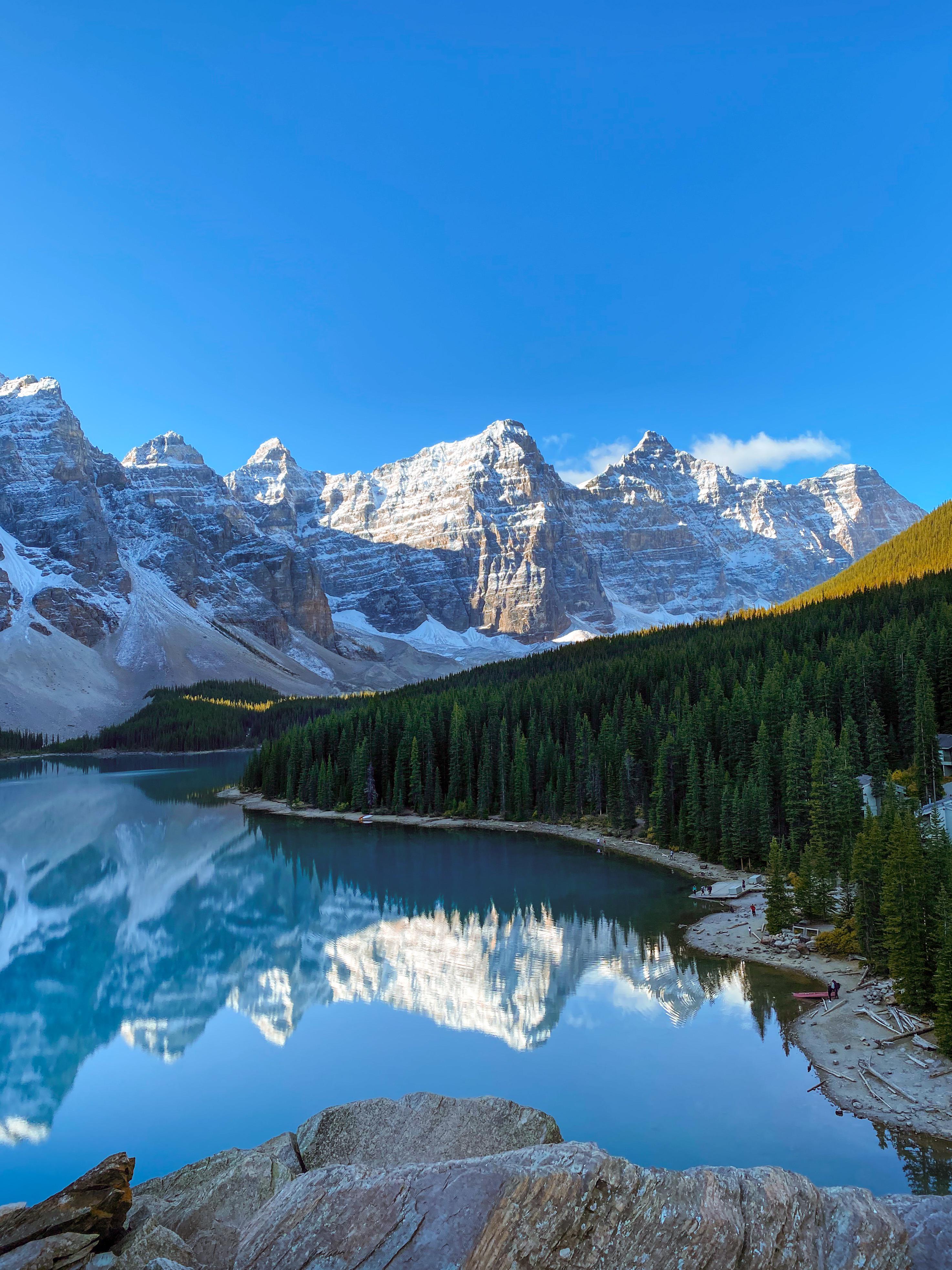 Yet Again: Reddit Lake Moraine Lake (this Works Really Well As A Phone Wallpaper)