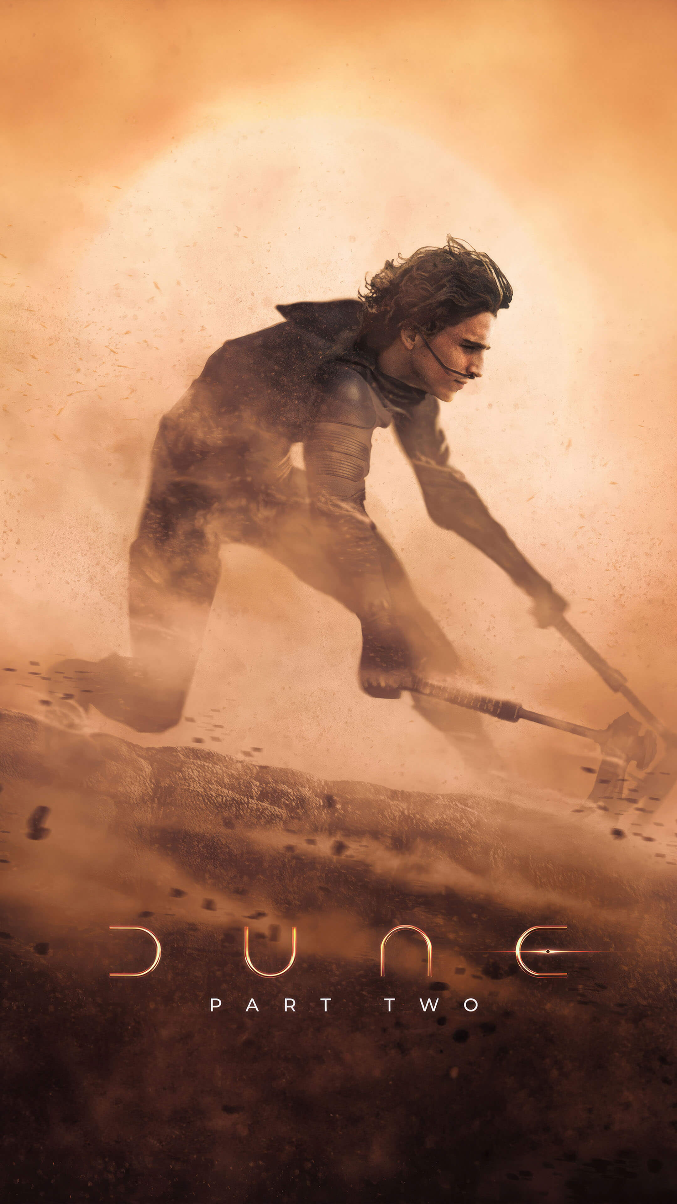 Dune Part Two Space Background Wallpaper