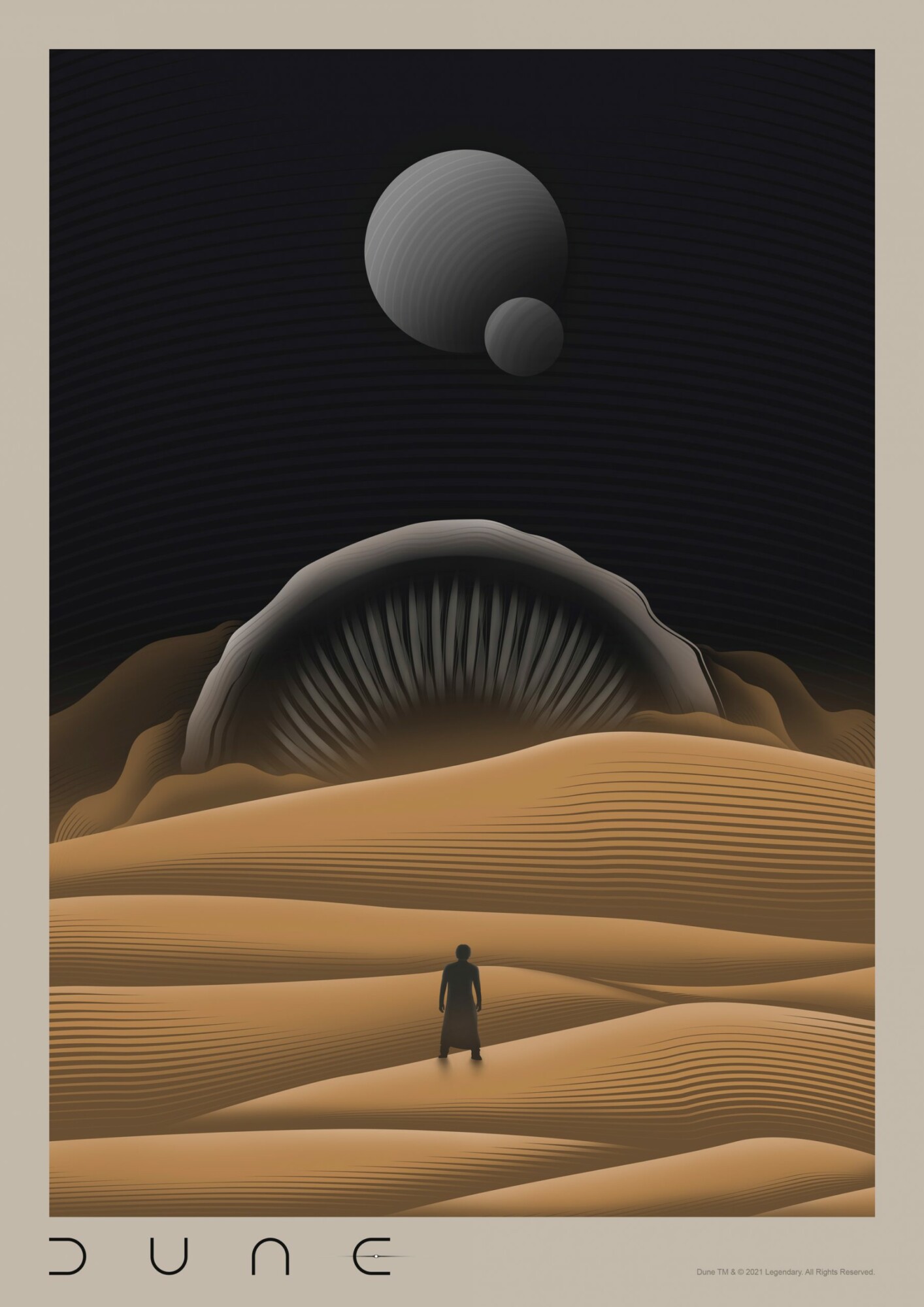 Dune. Poster By Rikiege