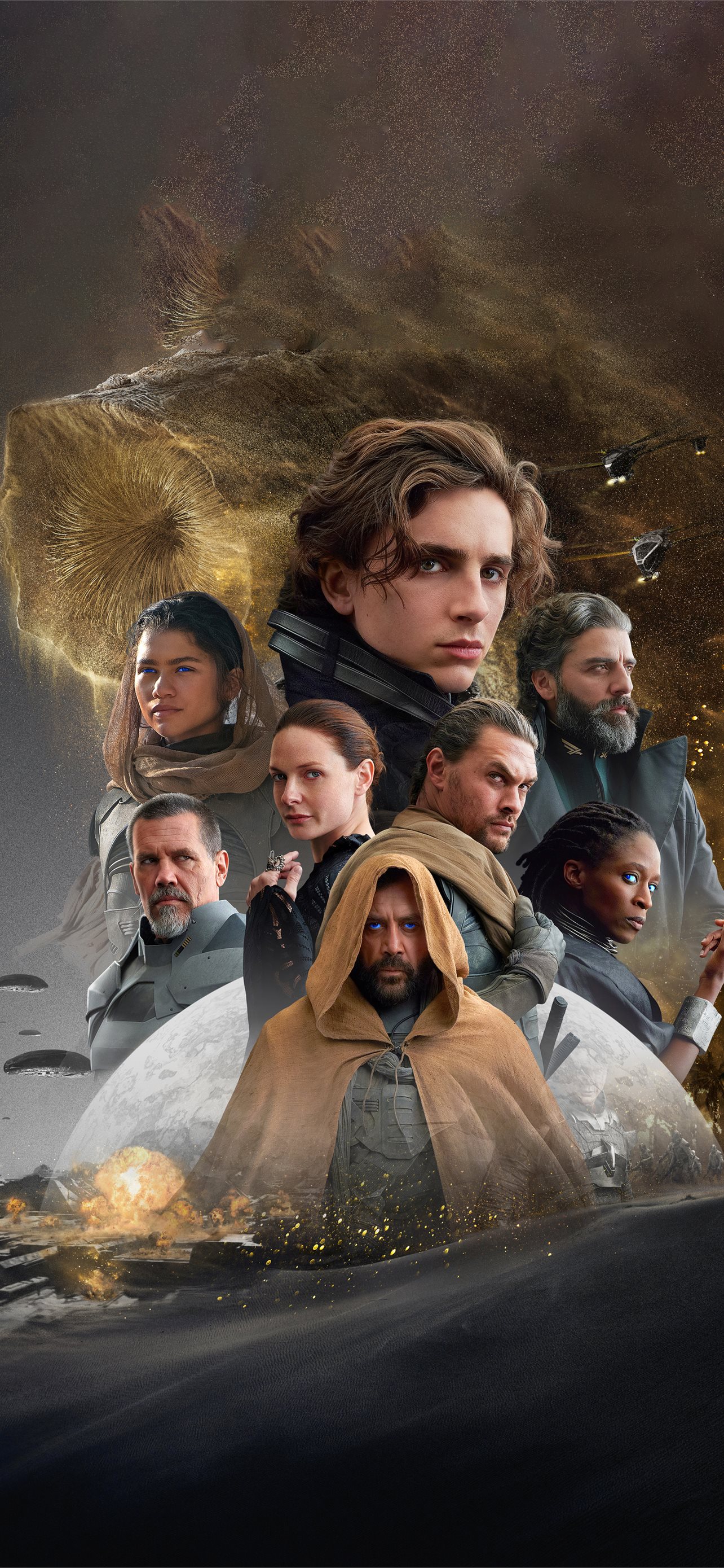 dune movie 5k iPhone Wallpaper Free Download