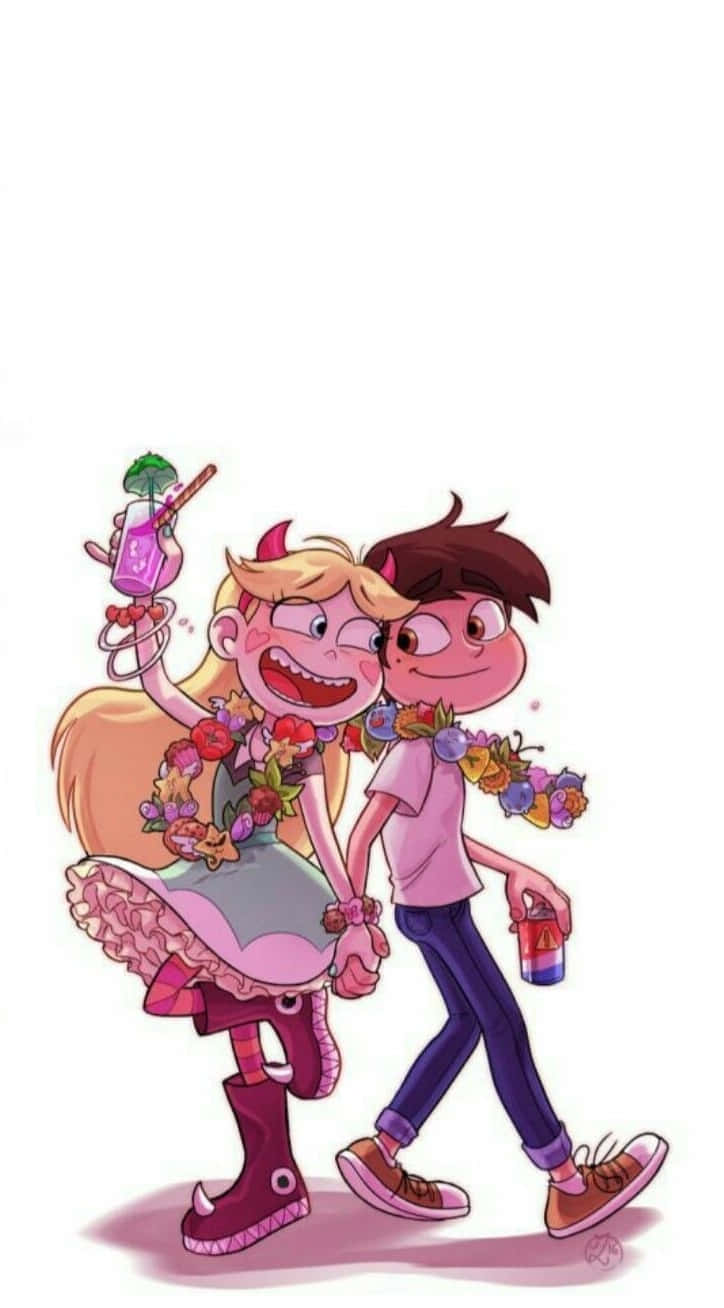 Download Star Butterfly and Marco Diaz in a magical adventure