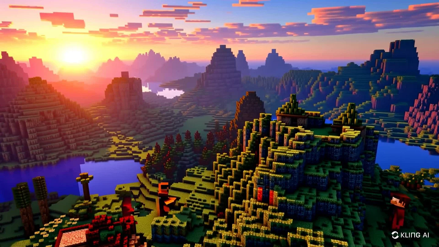 AI Generated Minecraft Wallpaper Ideas