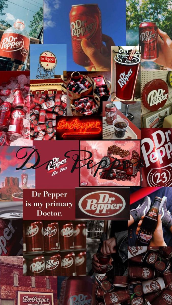 Dr Pepper collage #soda